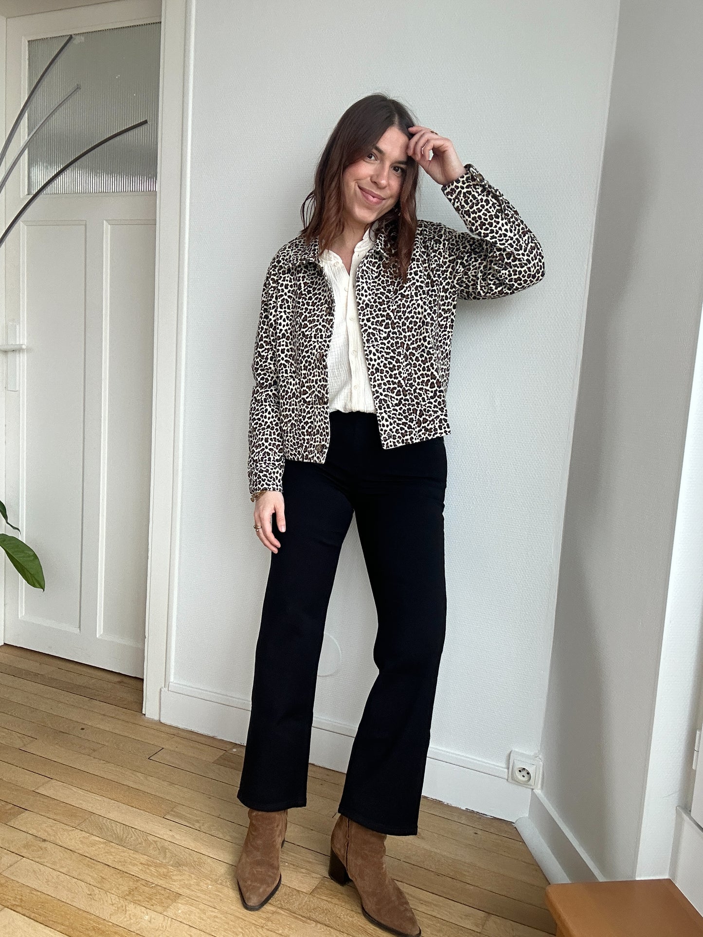Jean droit Solange noir