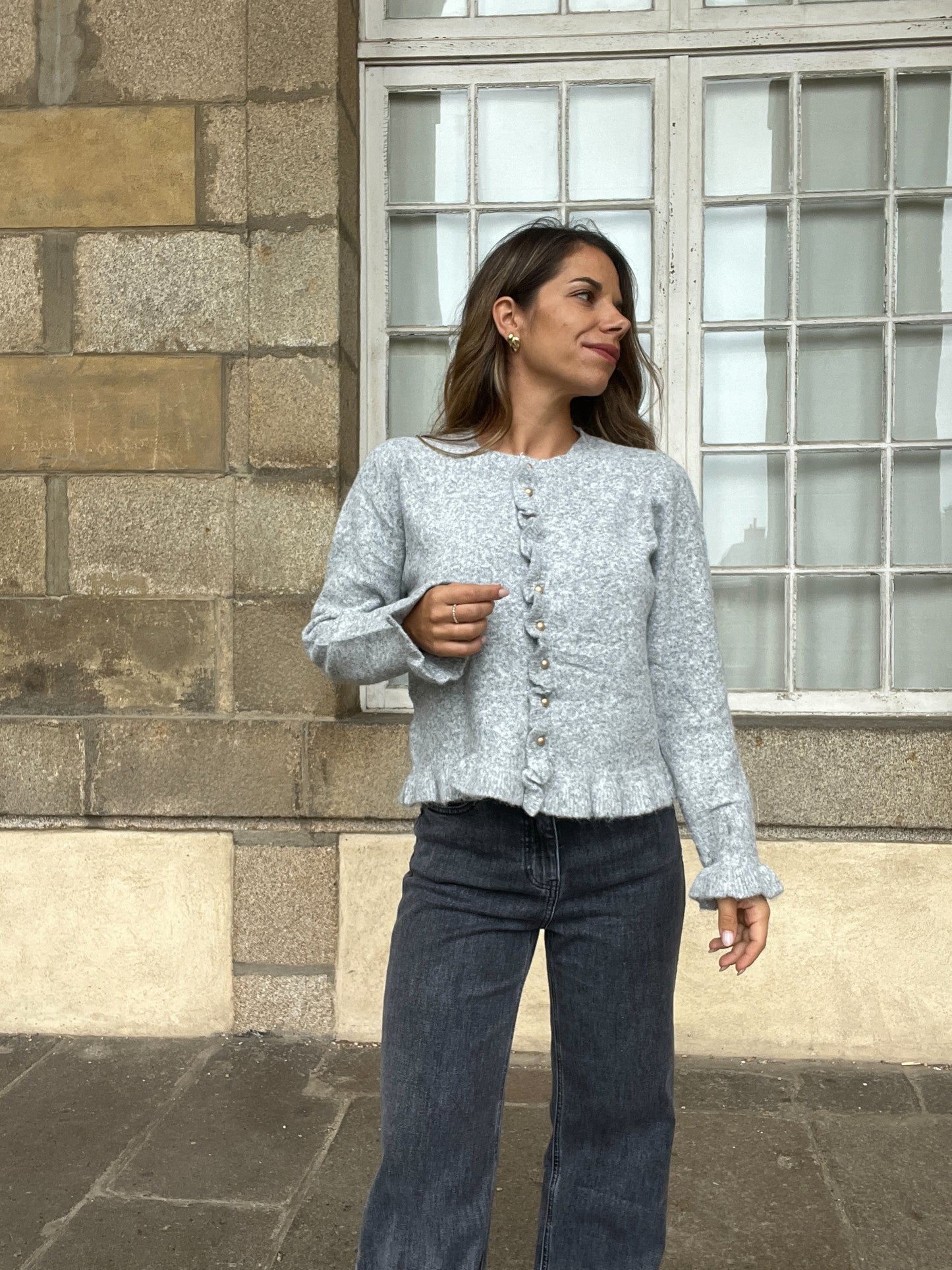 Cardigan Maxine gris