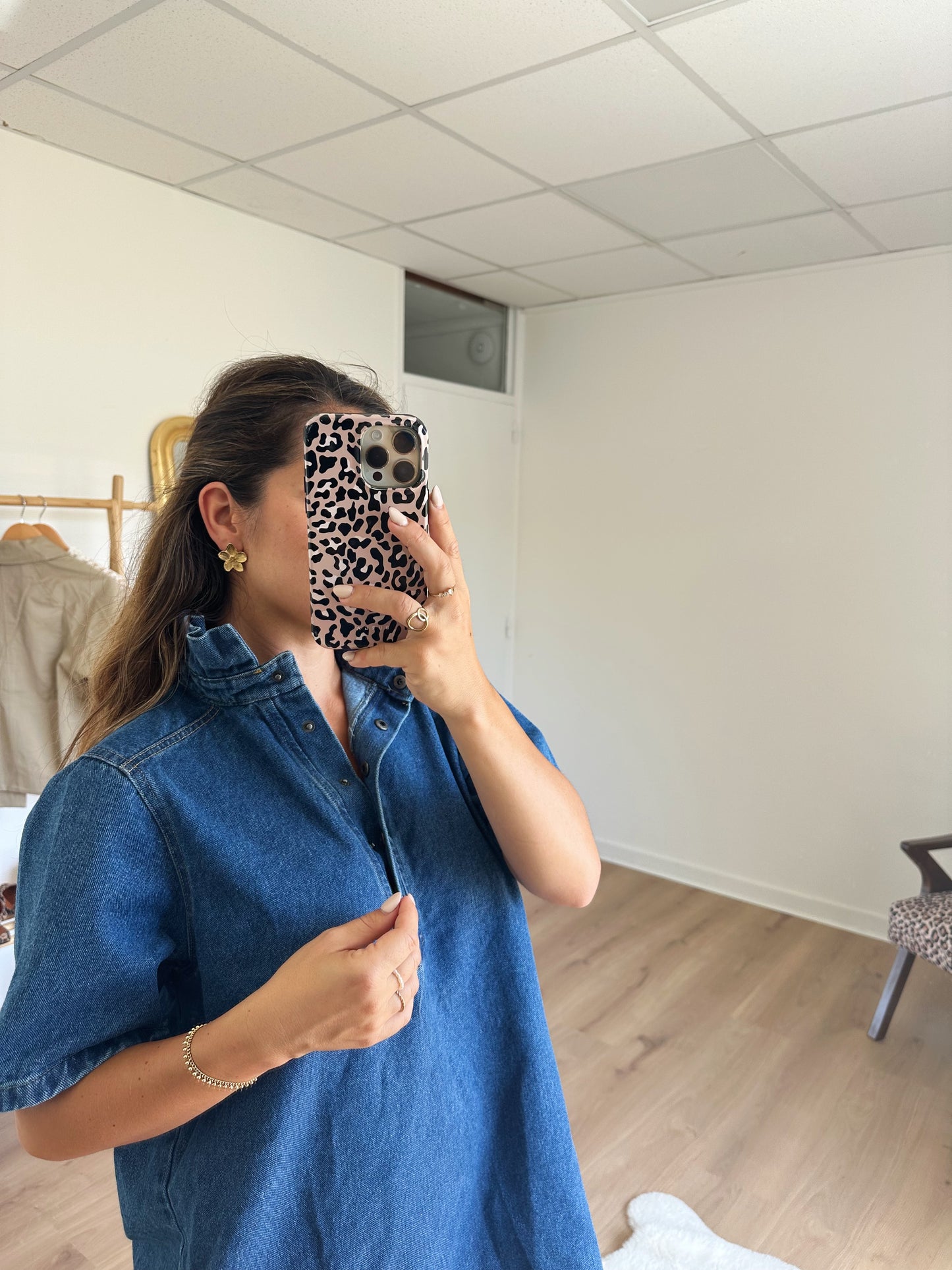 Robe en Jean Céleste