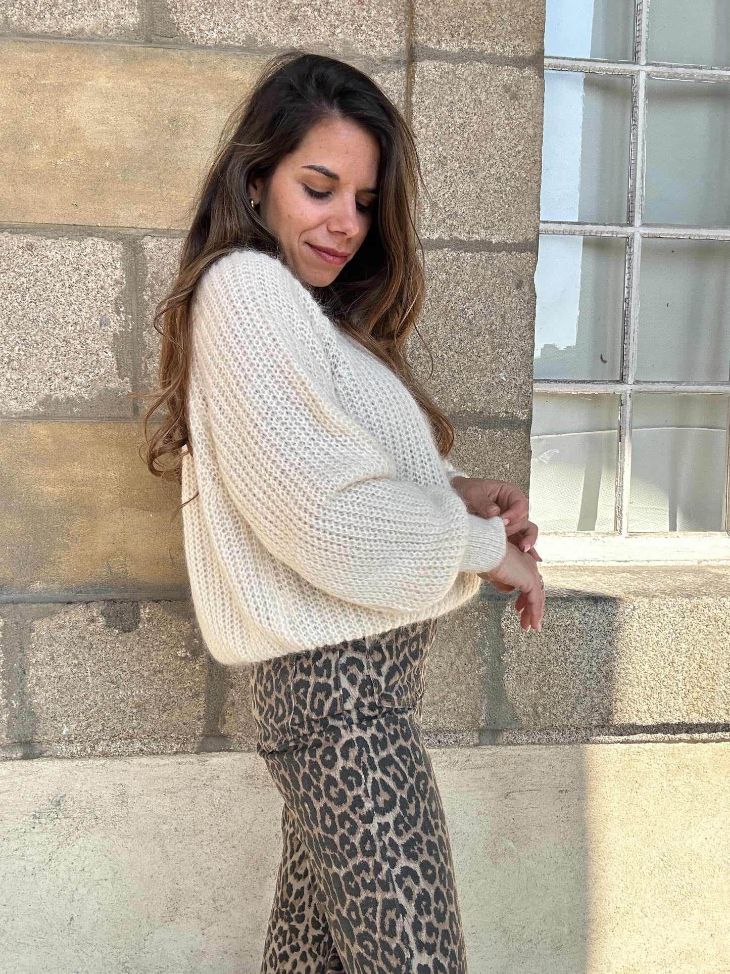 Cardigan ivoire Honorine