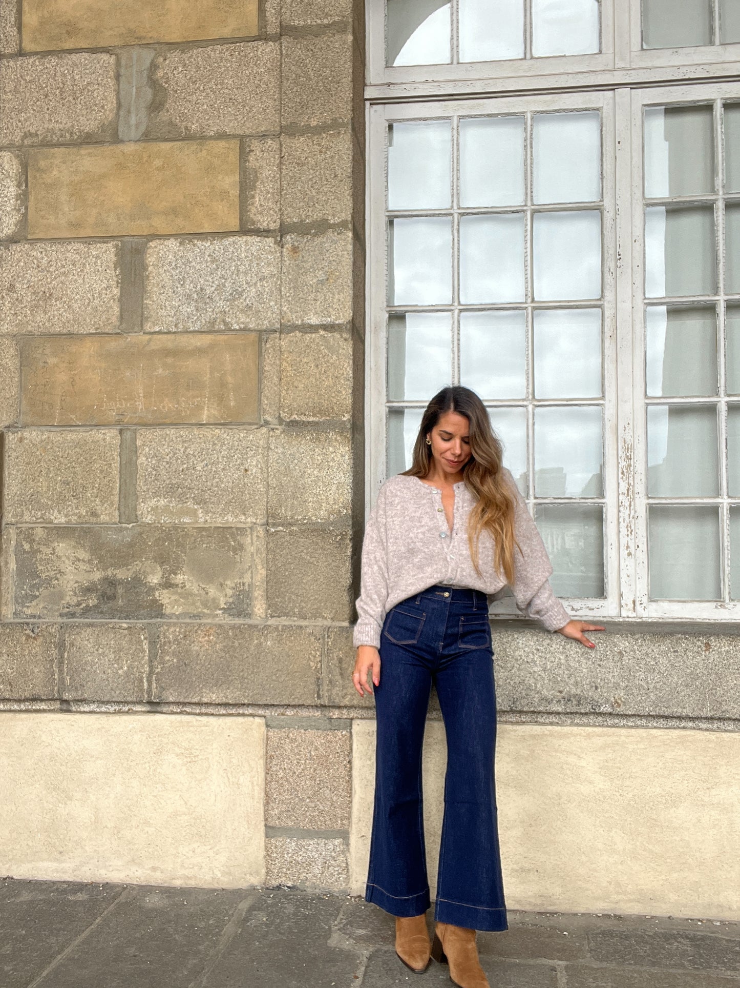 Cardigan Charlie taupe