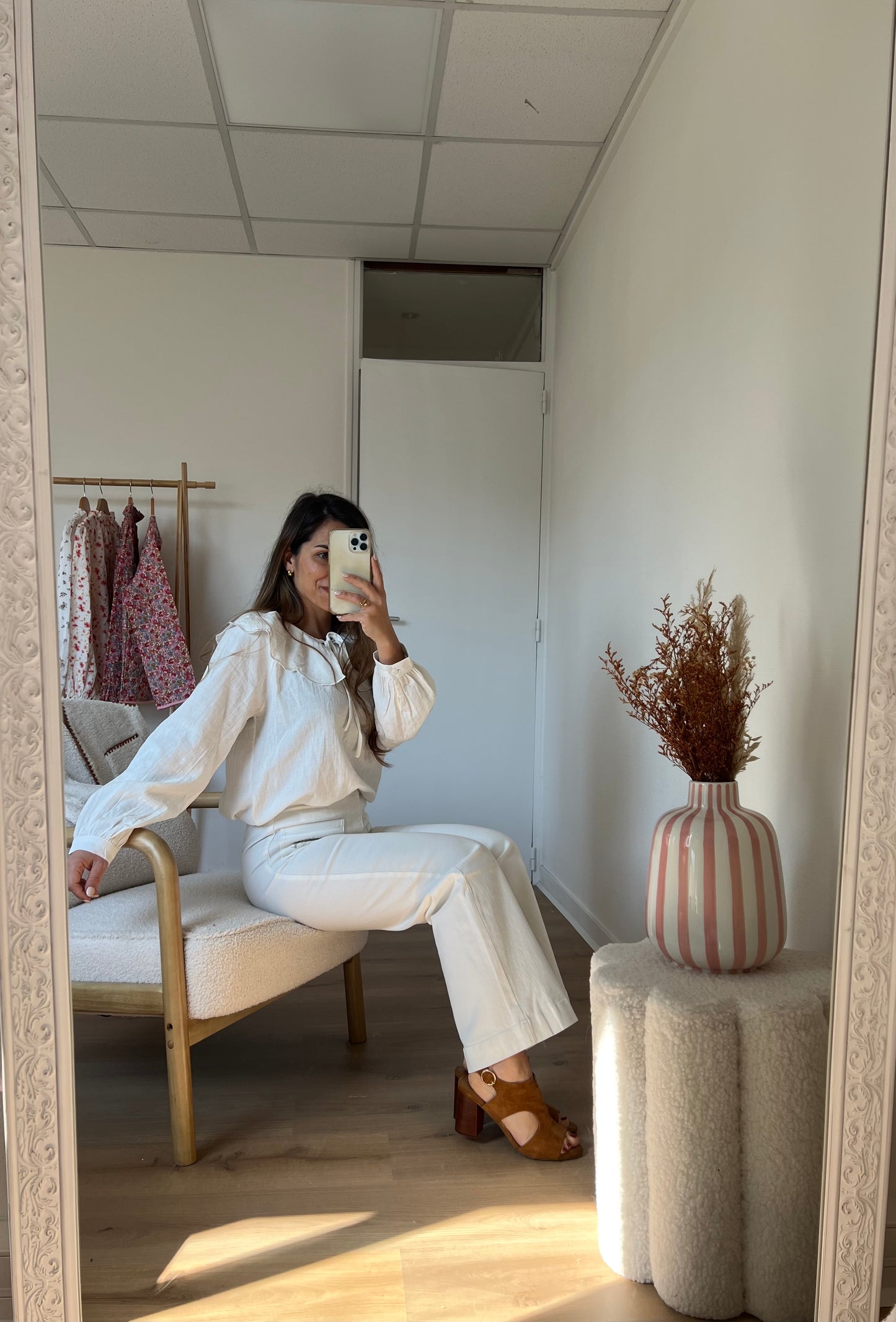 Pantalon blanc Alix