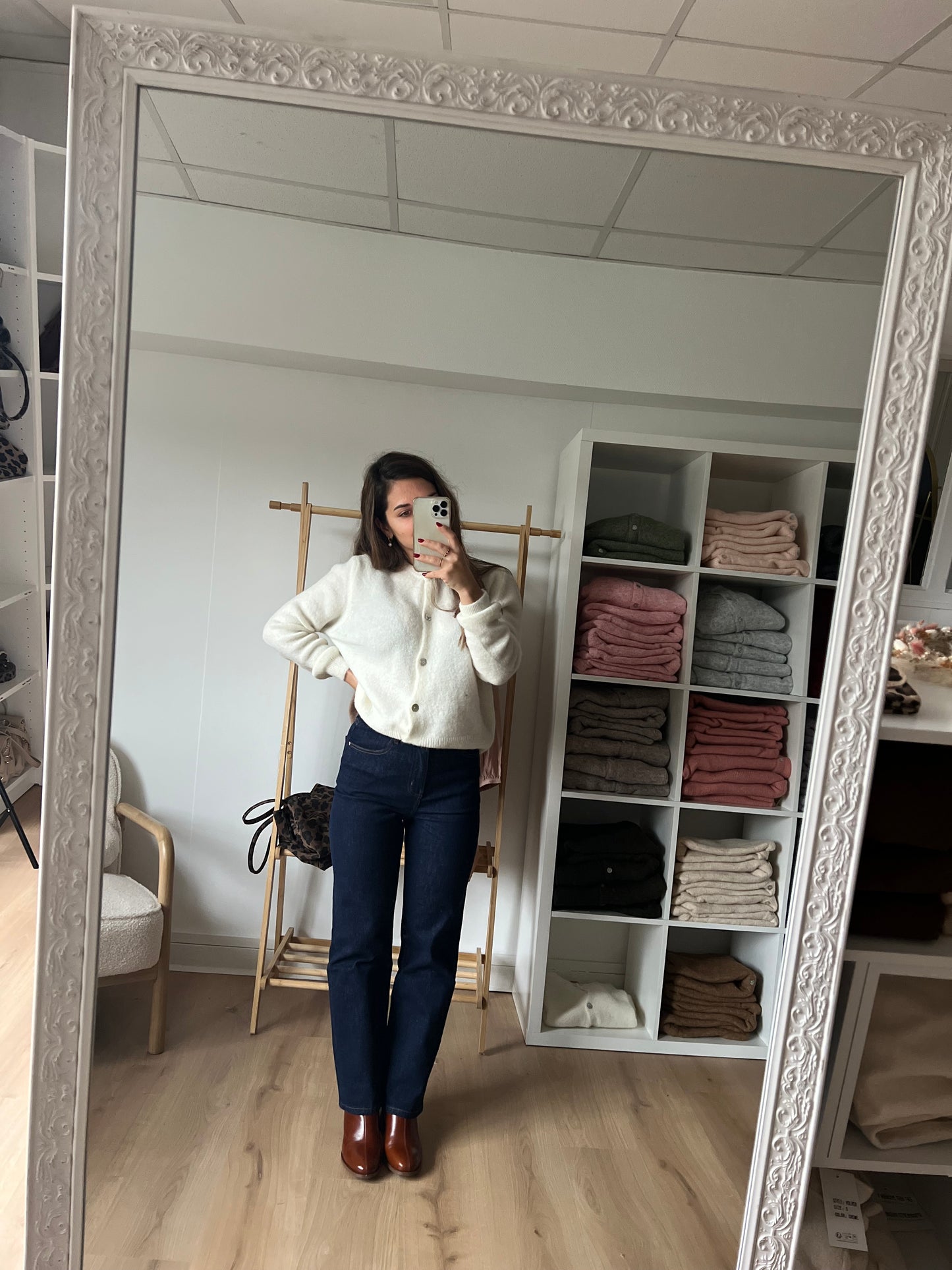 Jean droit Solange brut