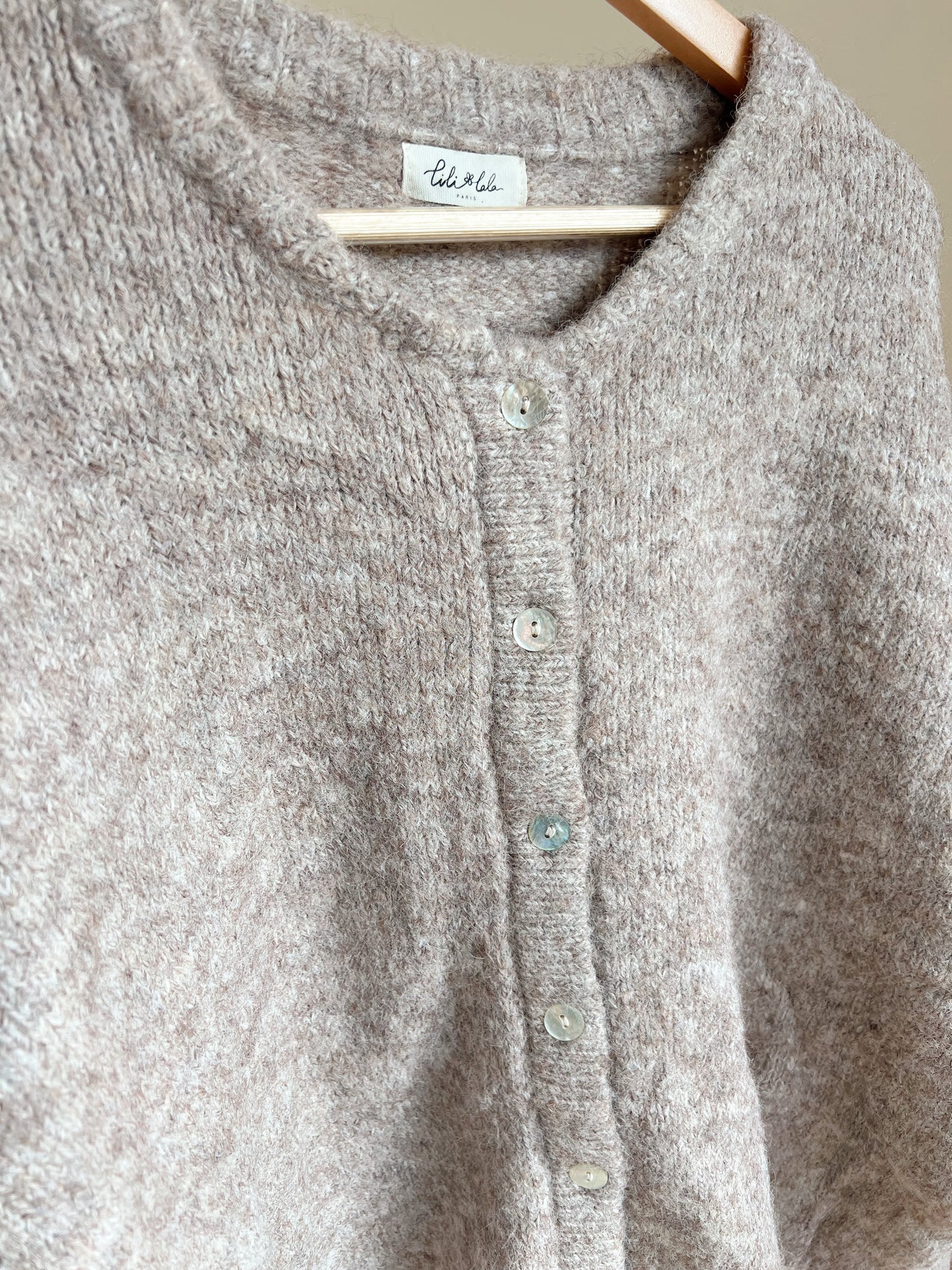 Cardigan Charlie taupe