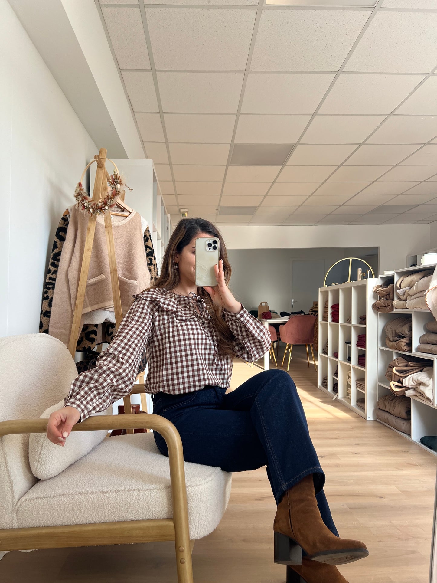 Blouse Vichy Raphaëlle