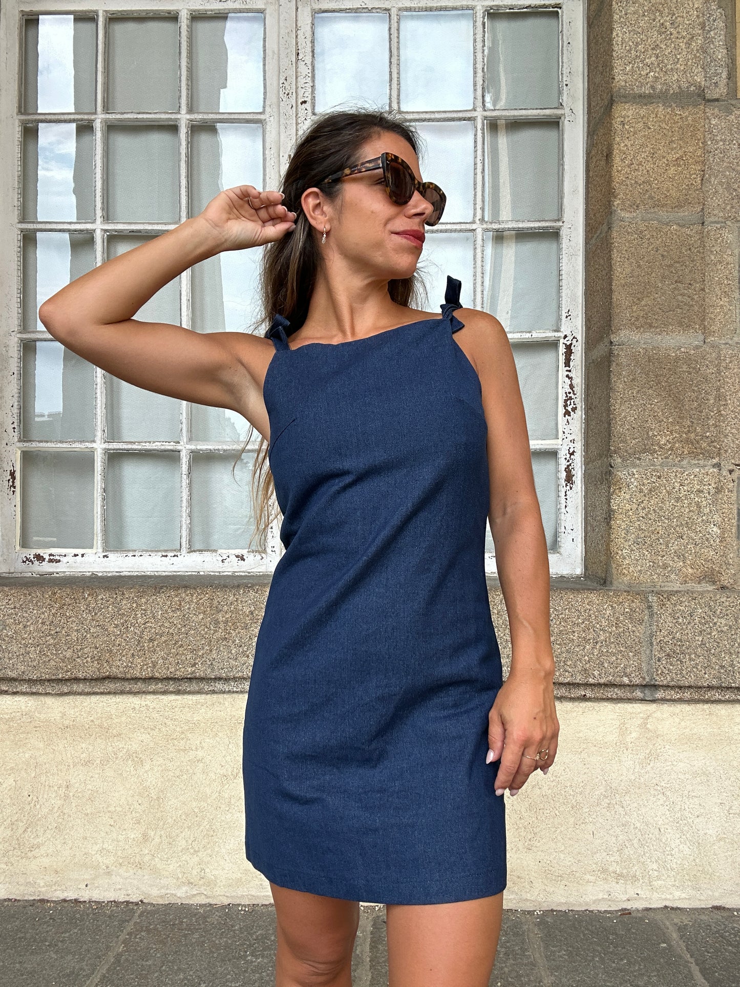 Robe Olga bleue