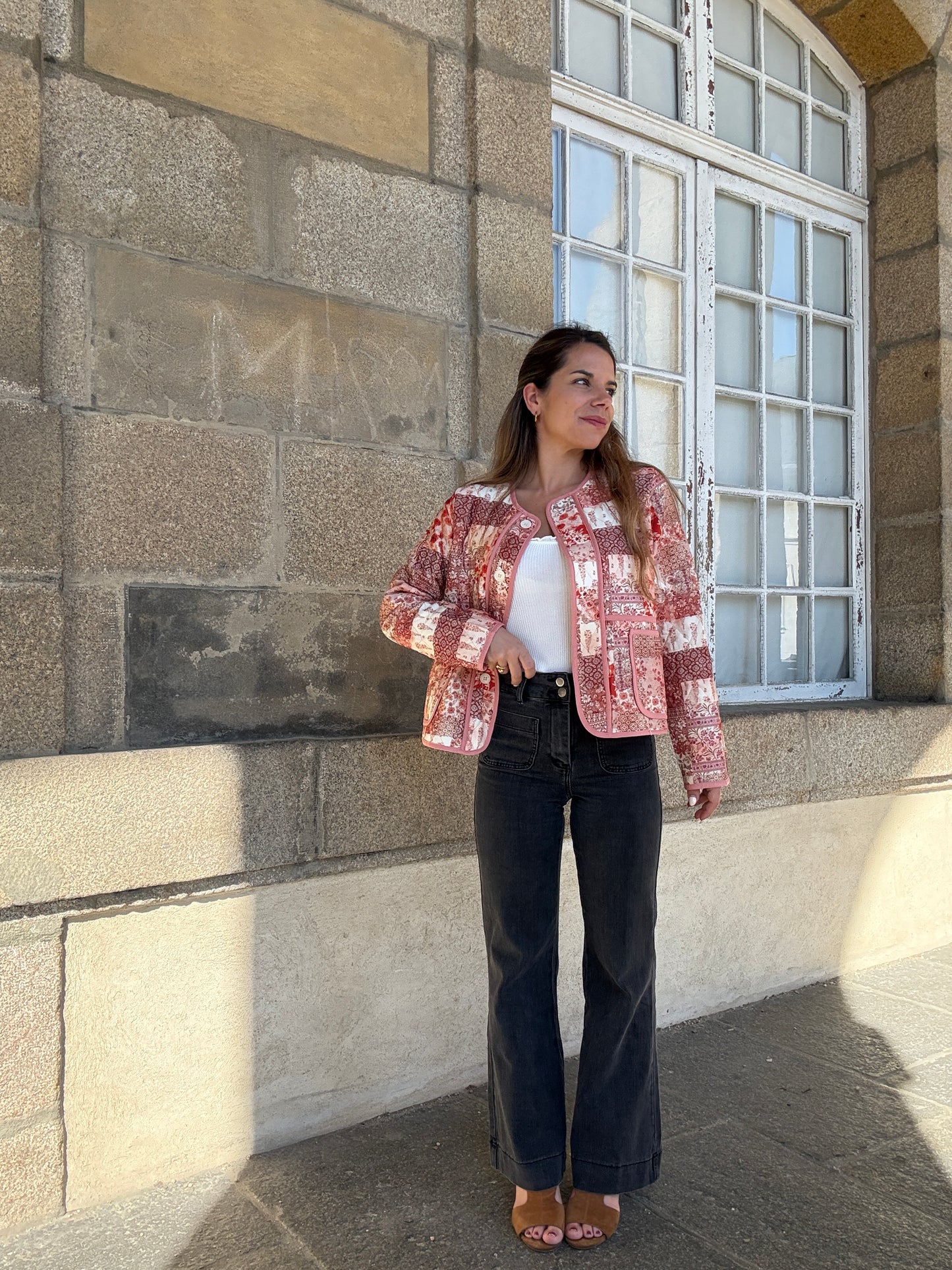 Veste matelassée Paula patchwork