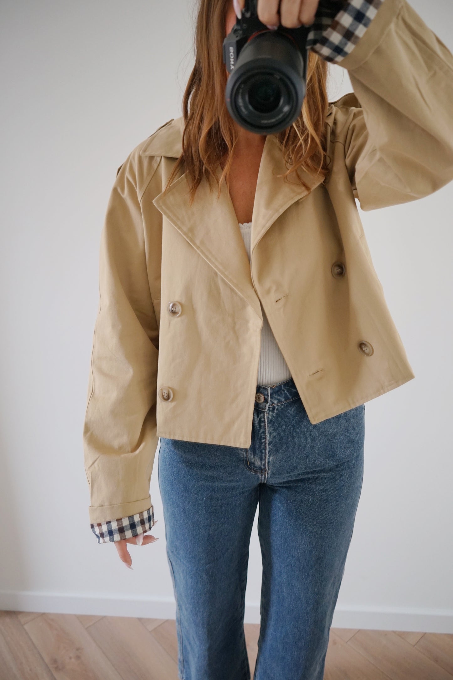 Trench court Pia beige