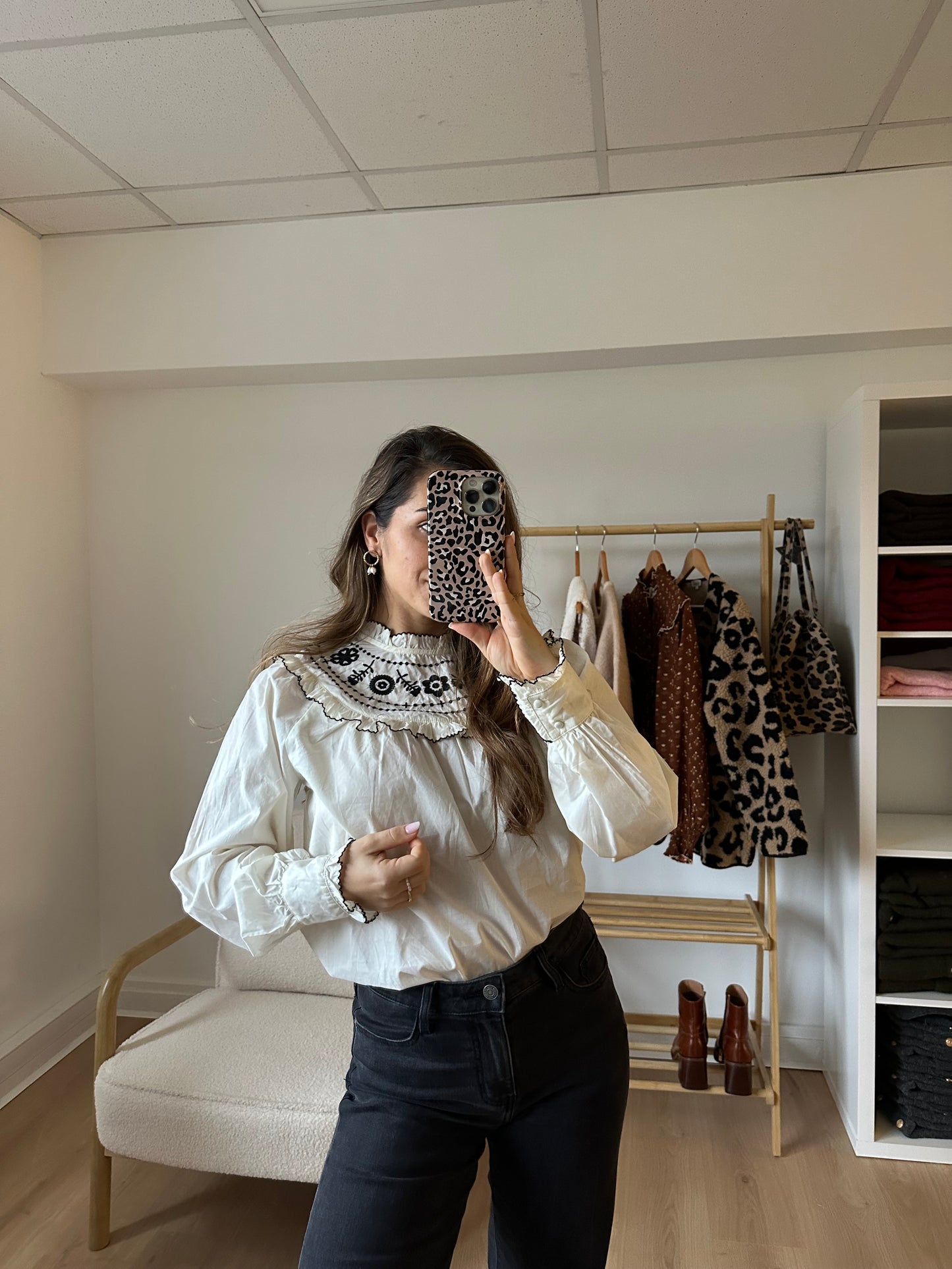 Blouse écrue Diane
