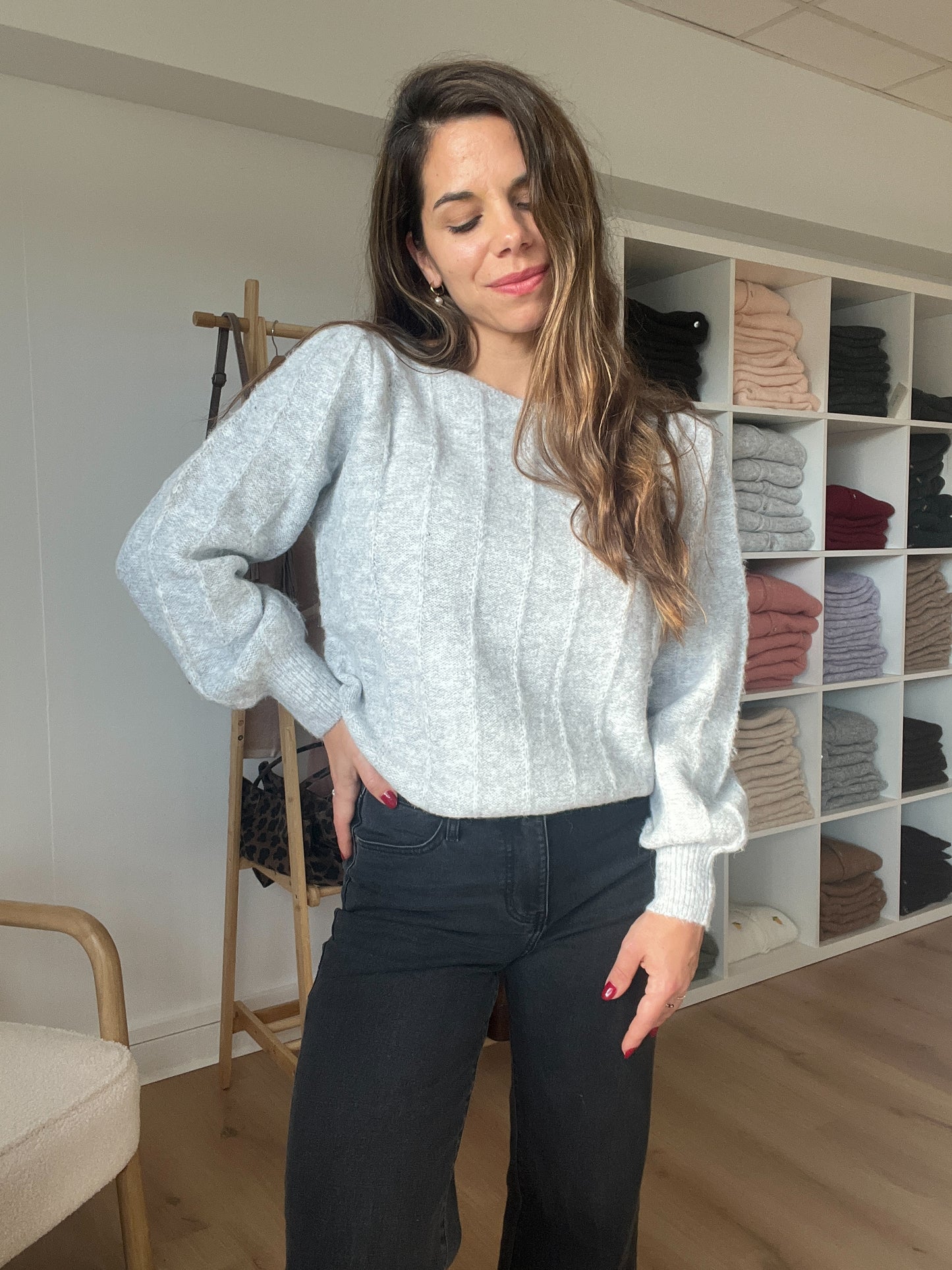 Maille Astrid grise