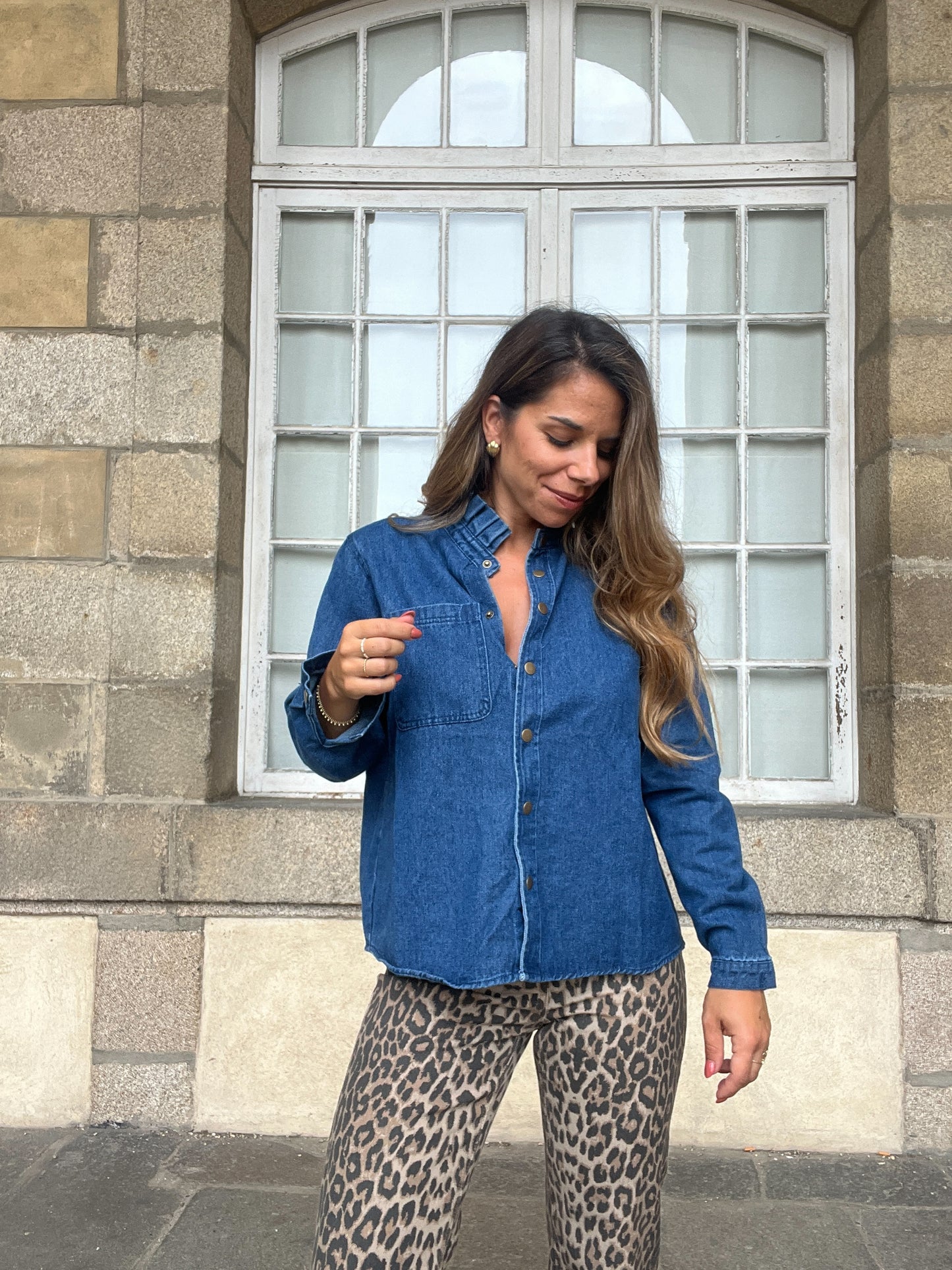 Chemise en jean Alba