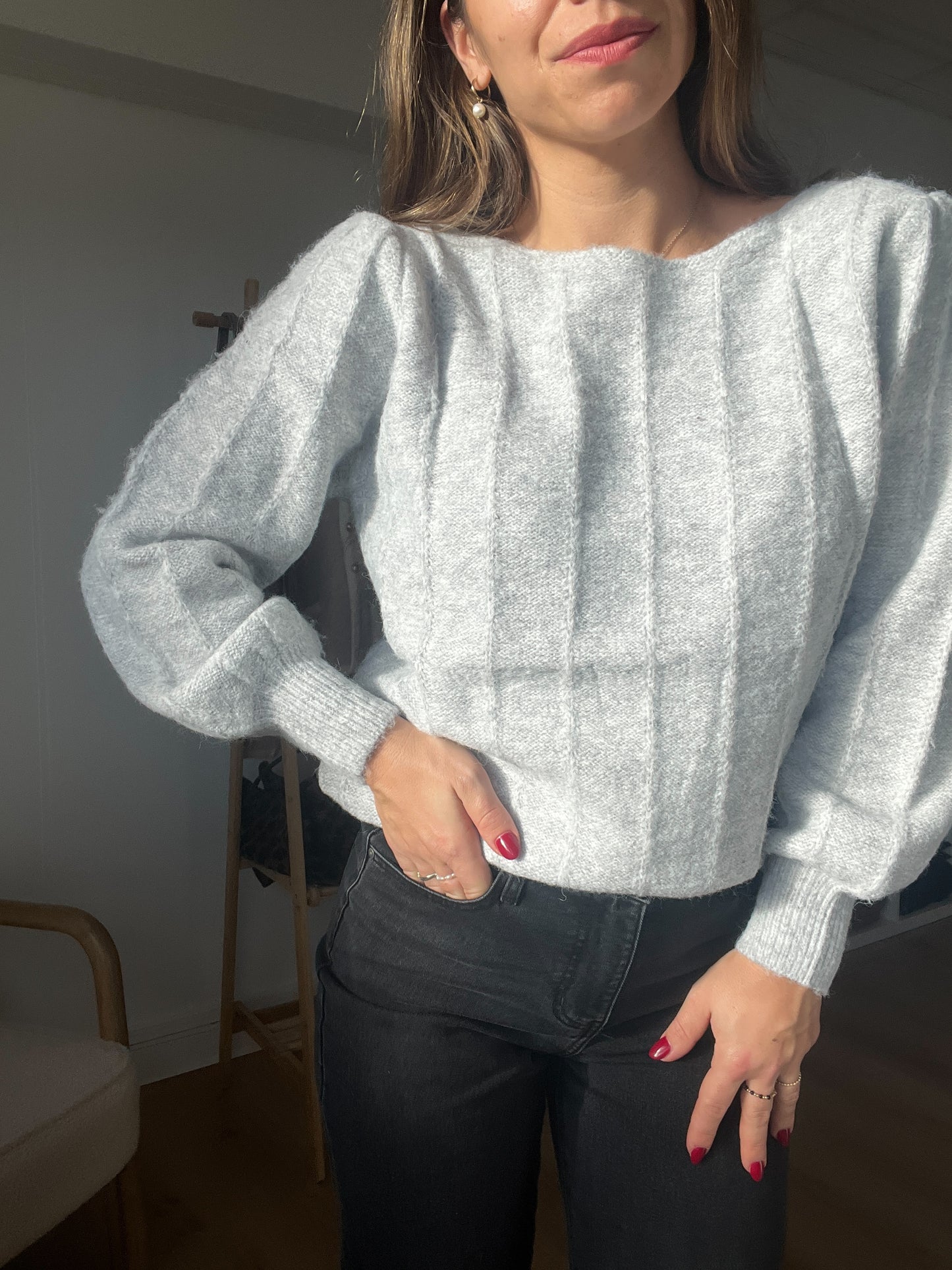 Maille Astrid grise