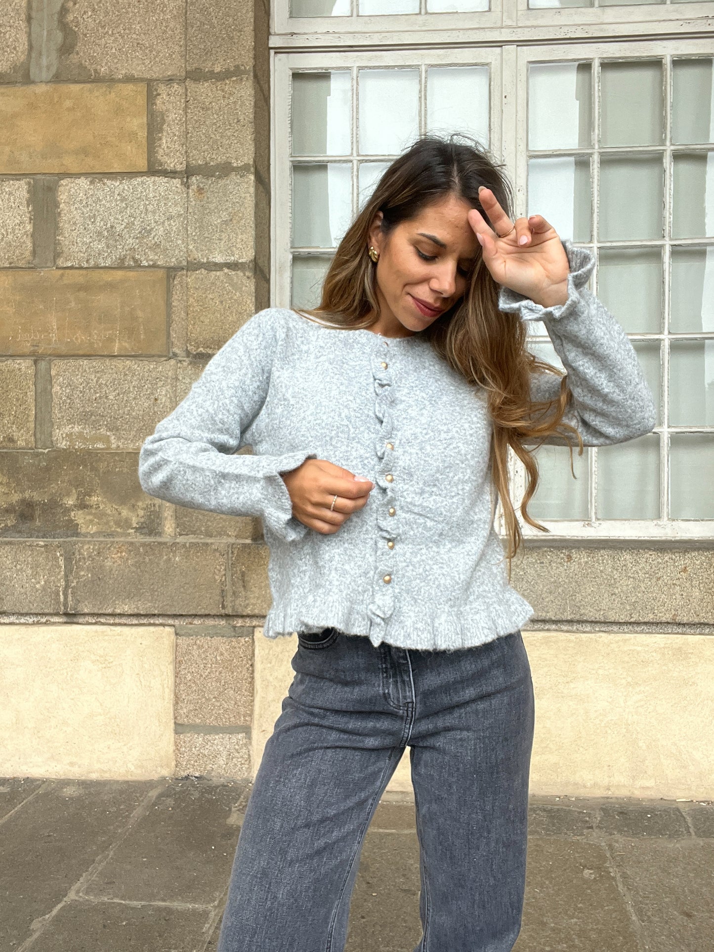 Cardigan Maxine gris