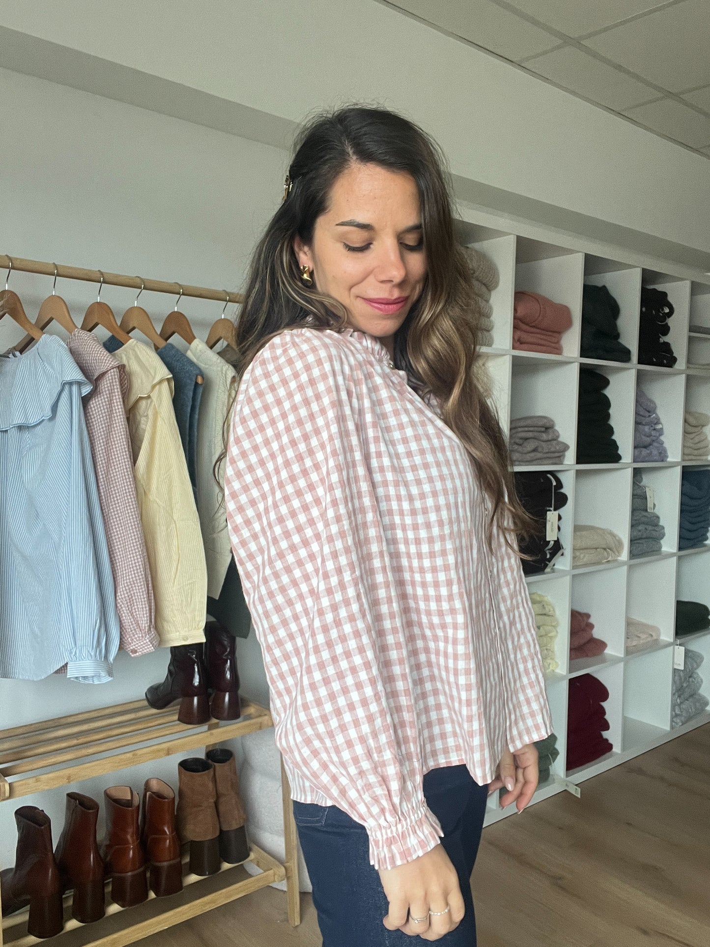 Blouse vichy Sixtine