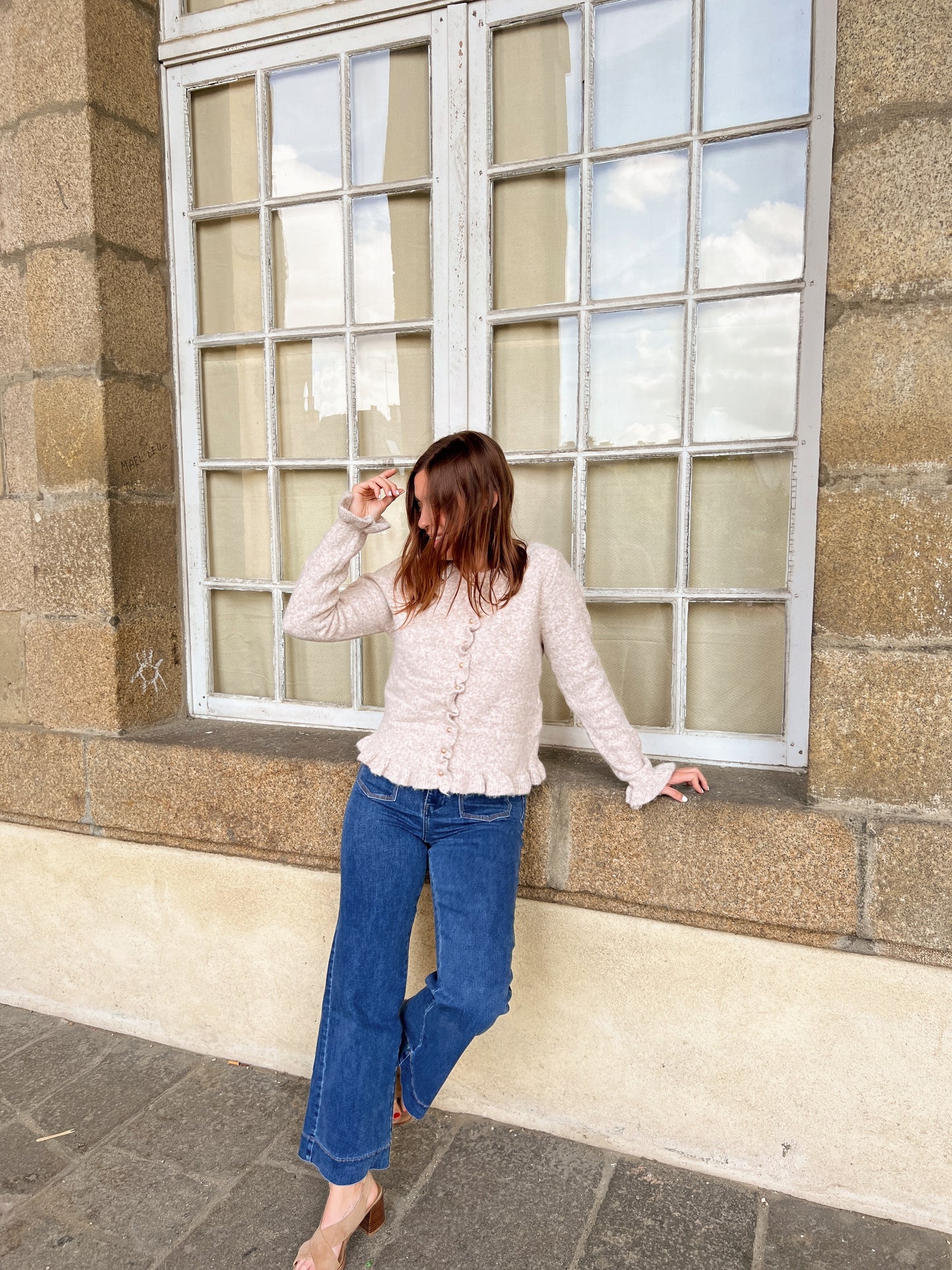 Cardigan Maxine taupe