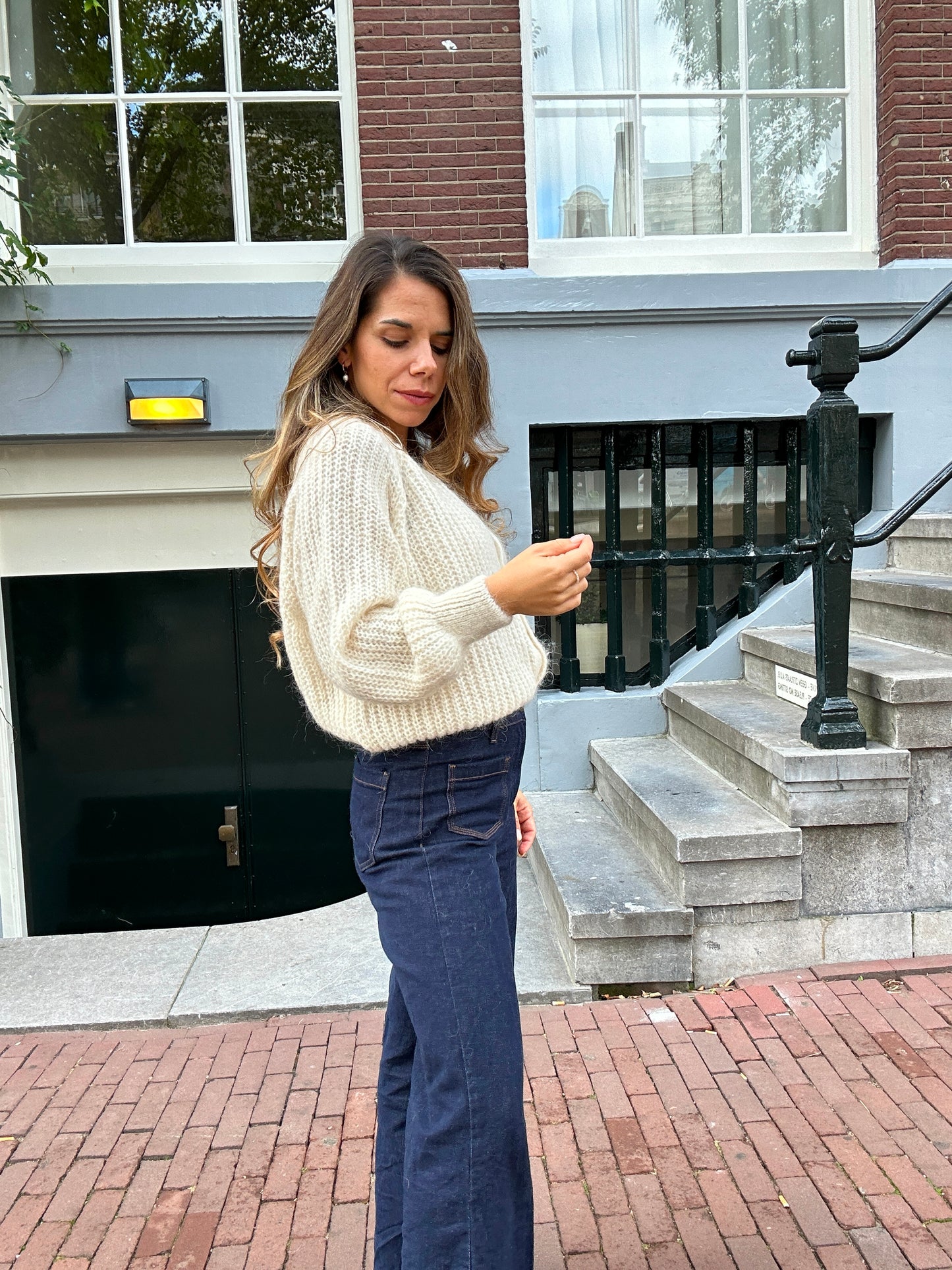 Cardigan ivoire Honorine