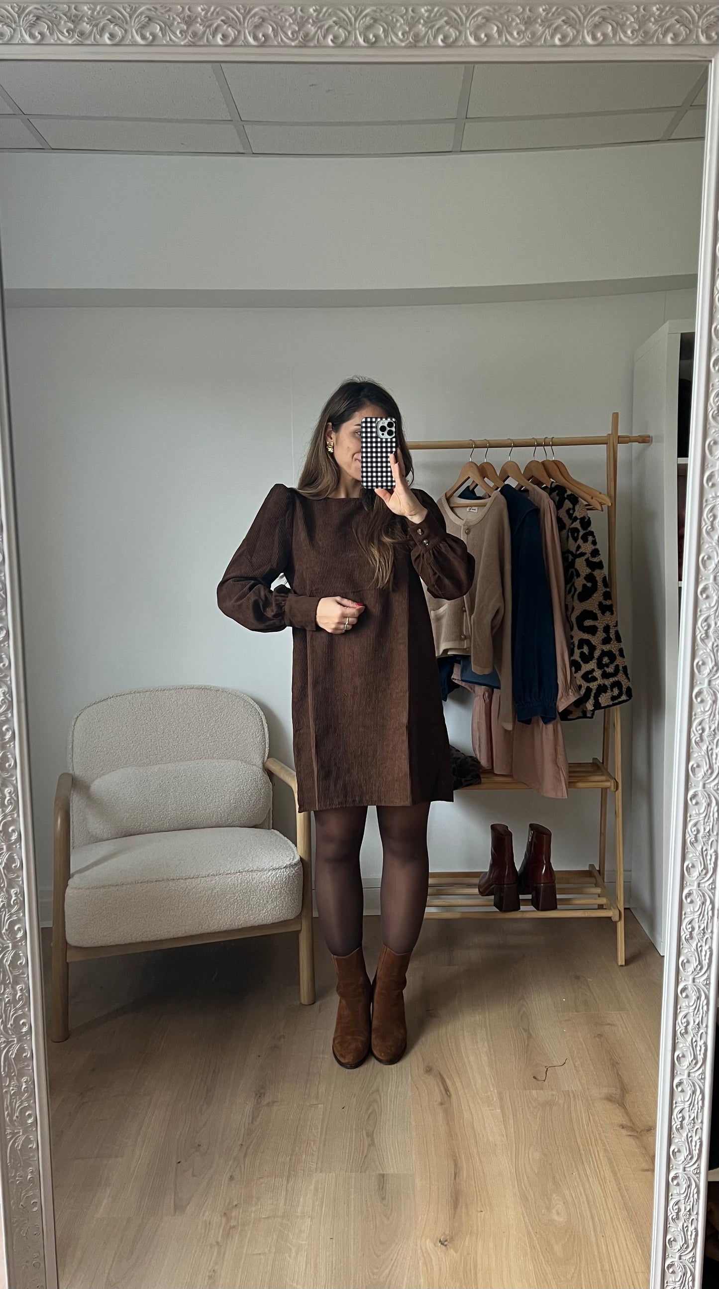 Robe Victoire chocolat