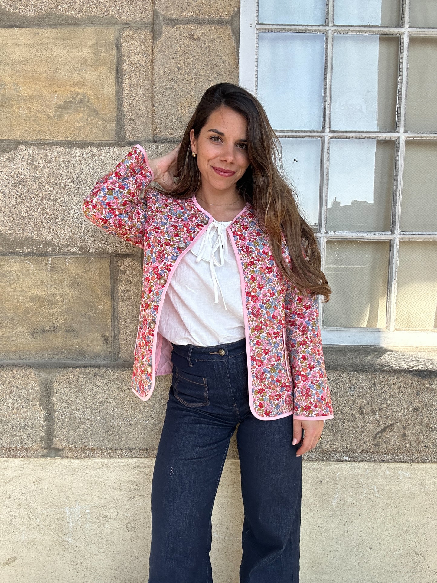 Veste matelassée liberty Vera