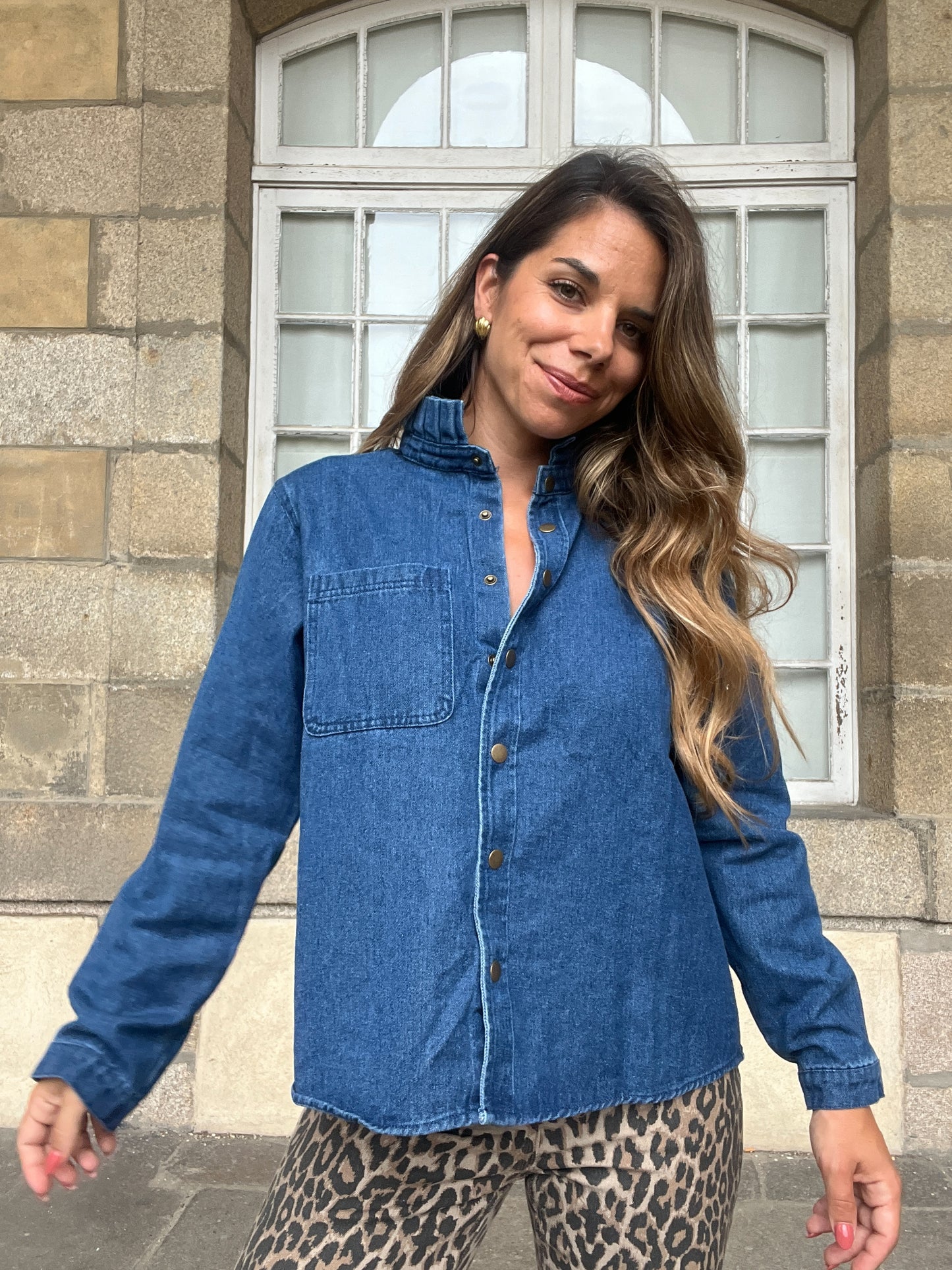 Chemise en jean Alba