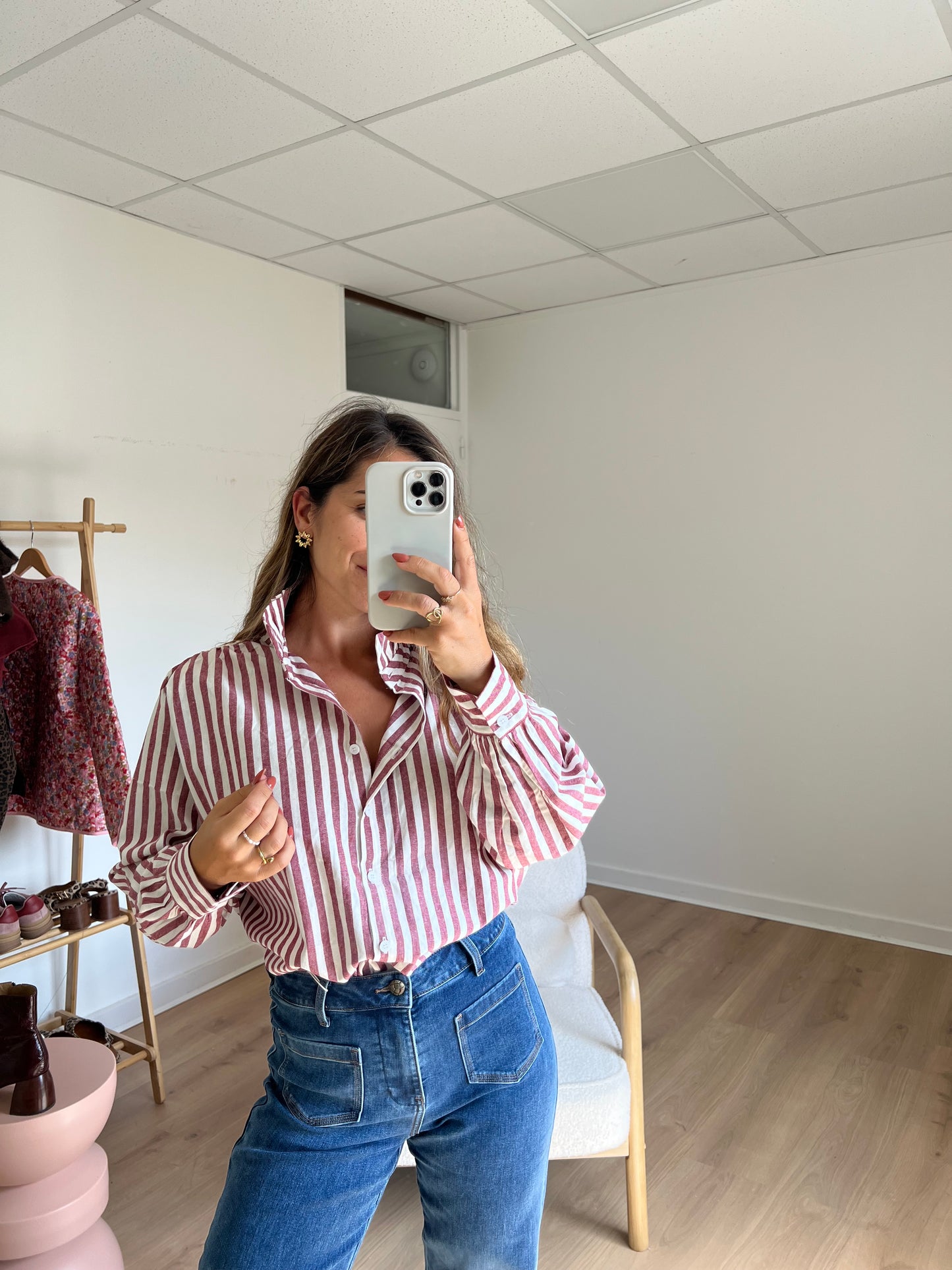 Blouse à rayures Suzanne