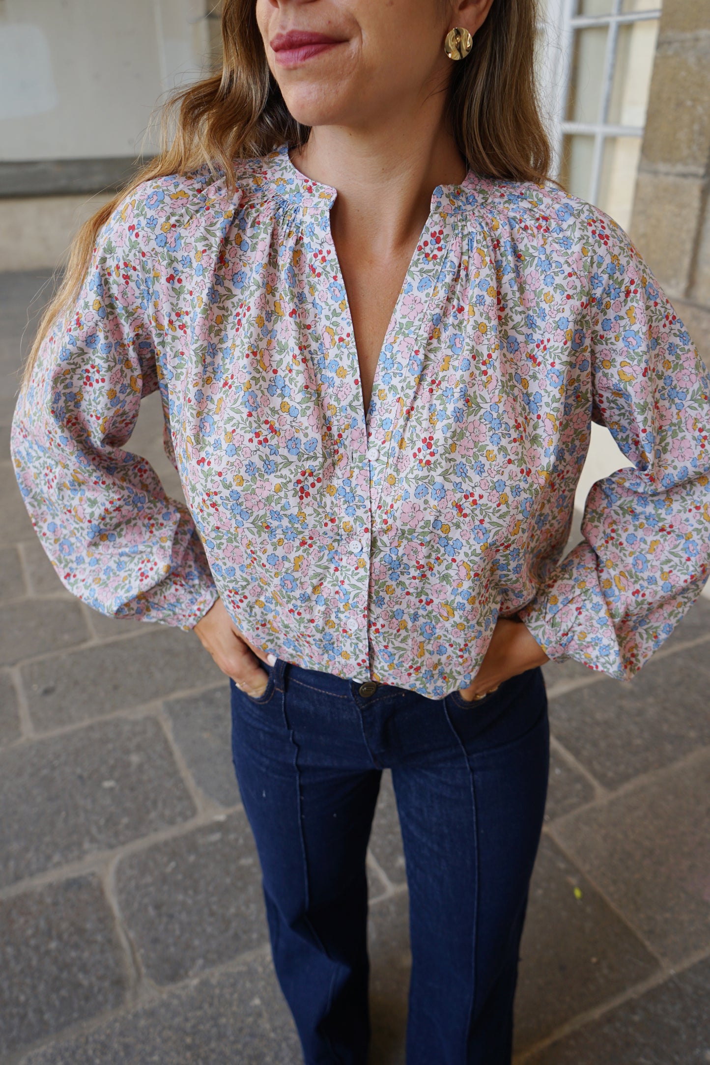 Blouse liberty Claudie