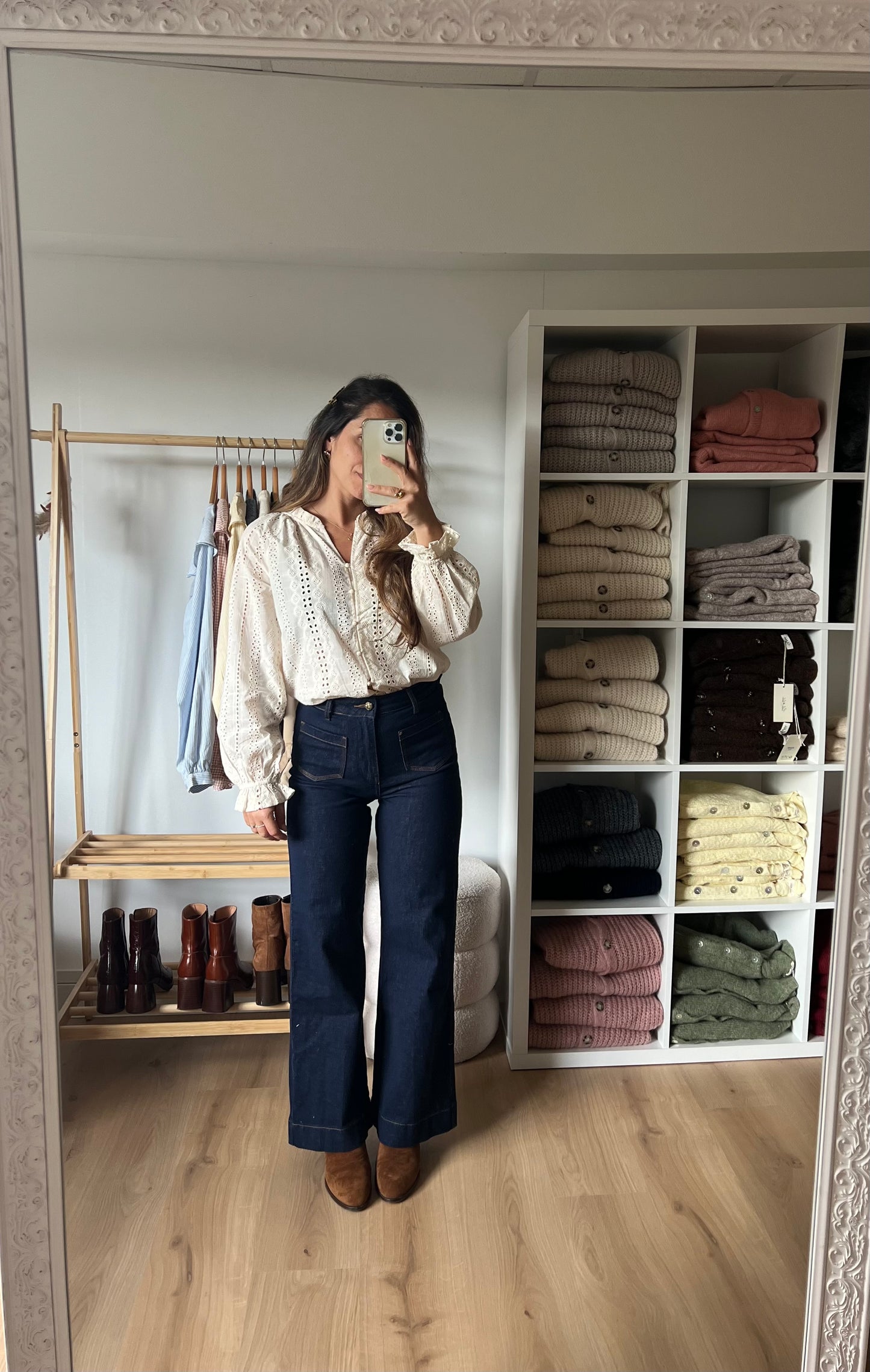Blouse brodée Pénélope