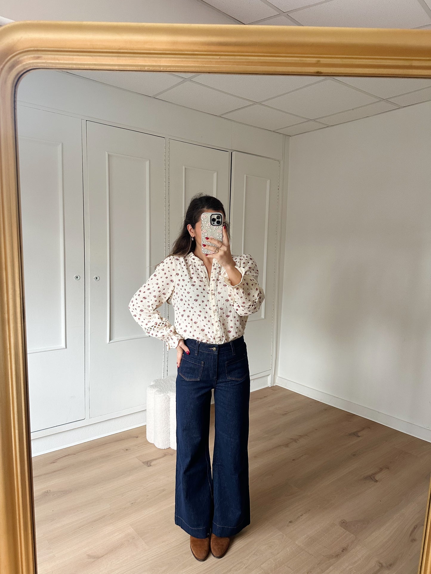 Blouse fleurie Eugenie