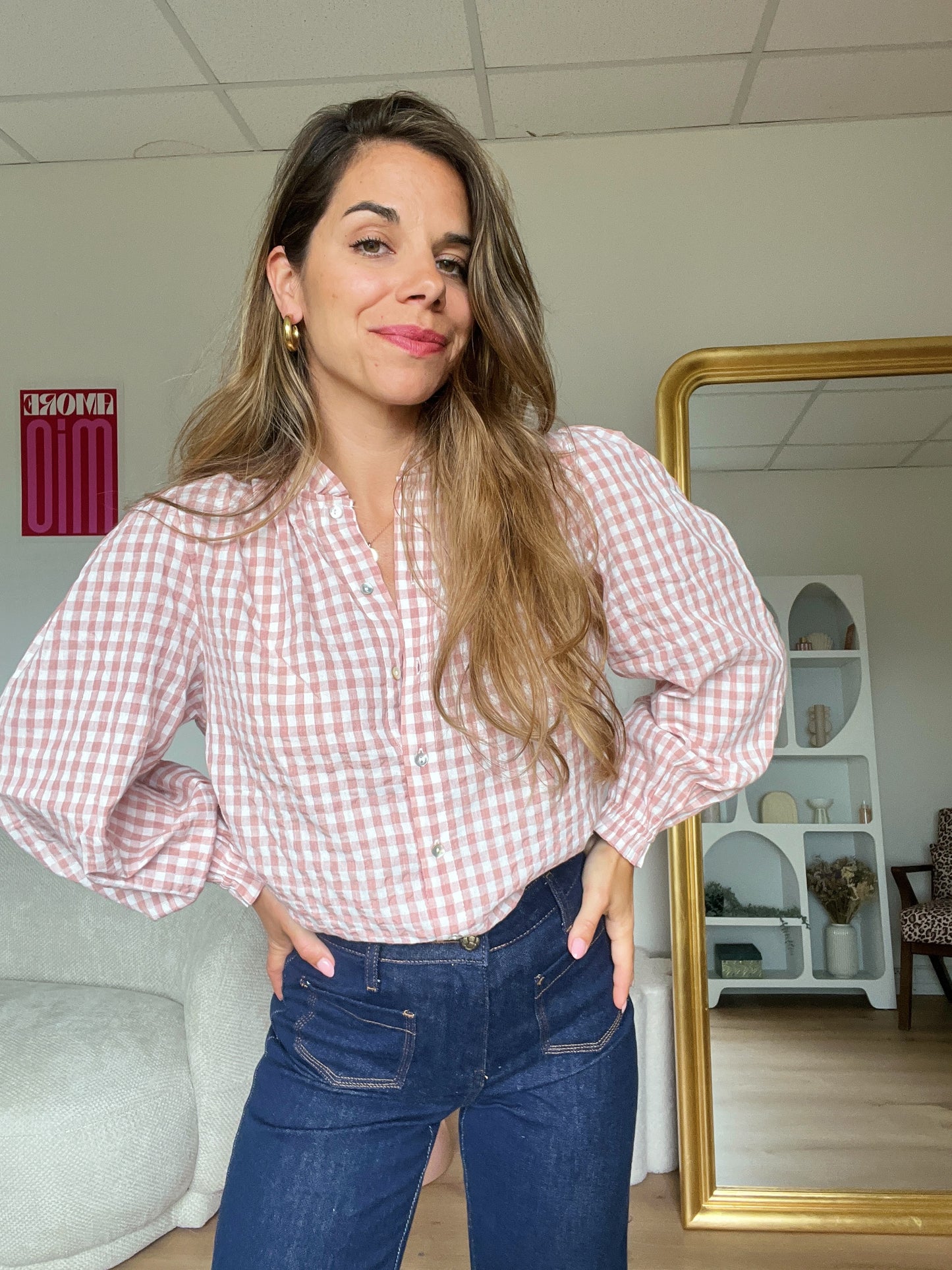 Blouse vichy Sixtine
