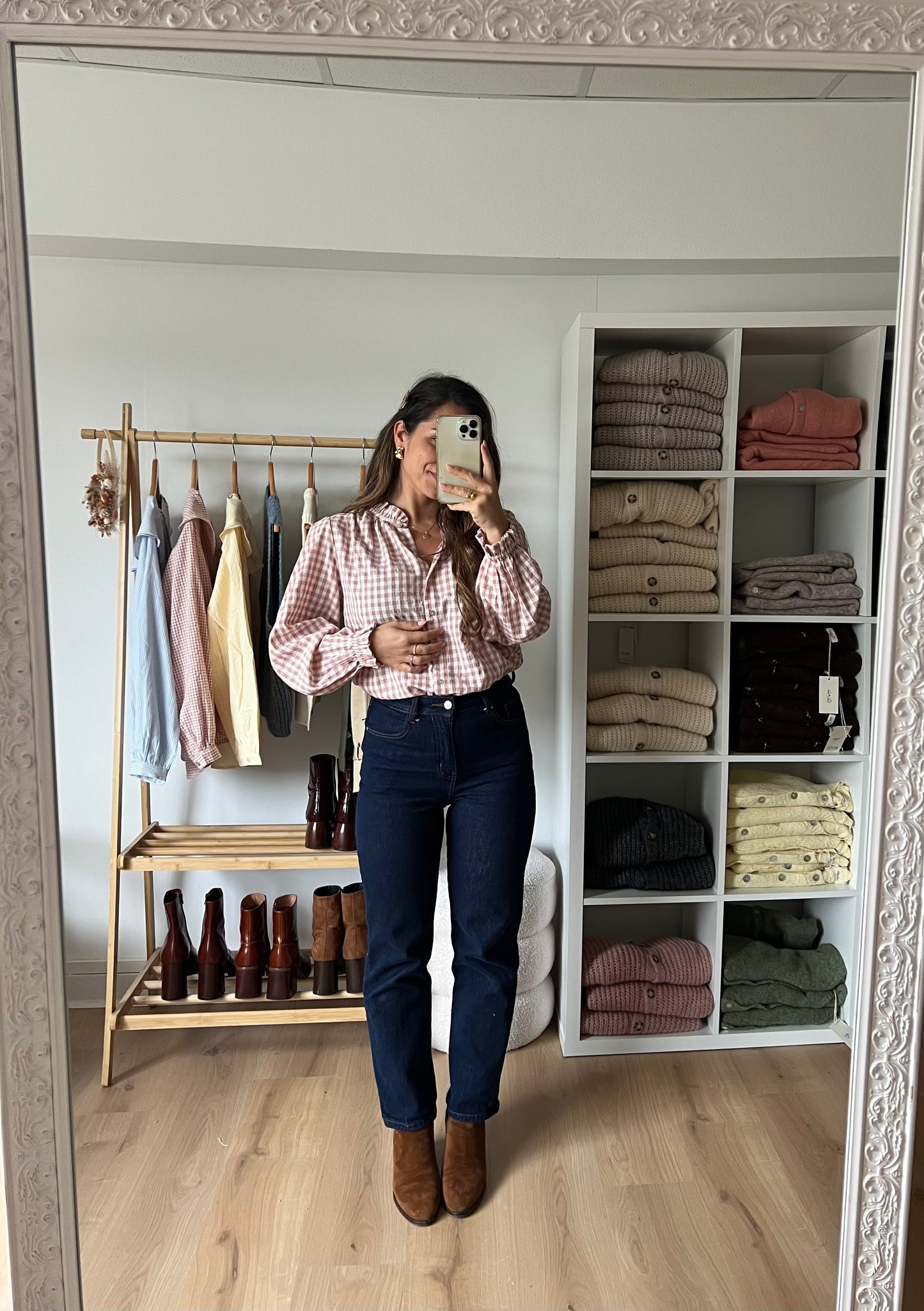 Blouse vichy Sixtine