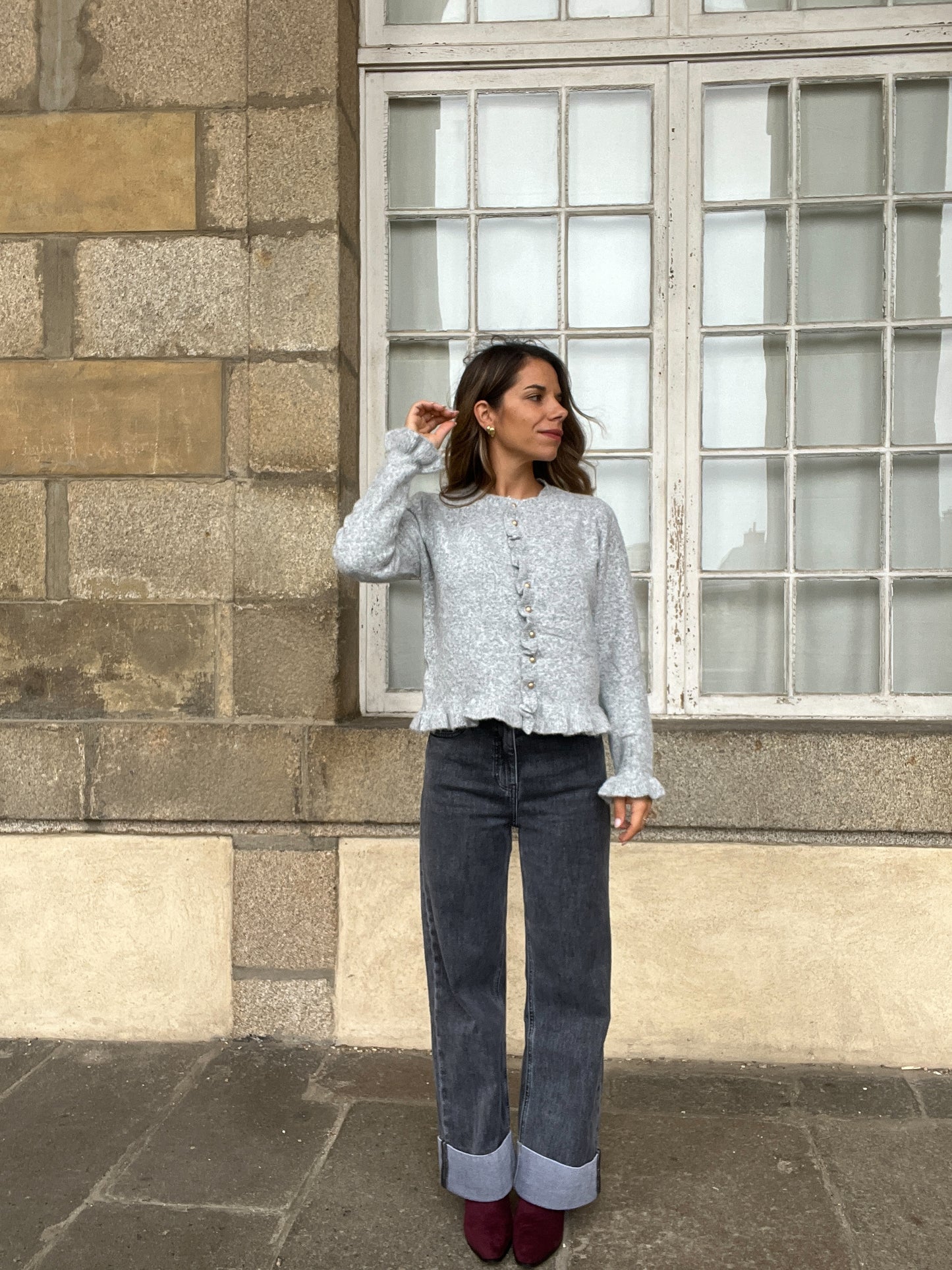 Cardigan Maxine gris