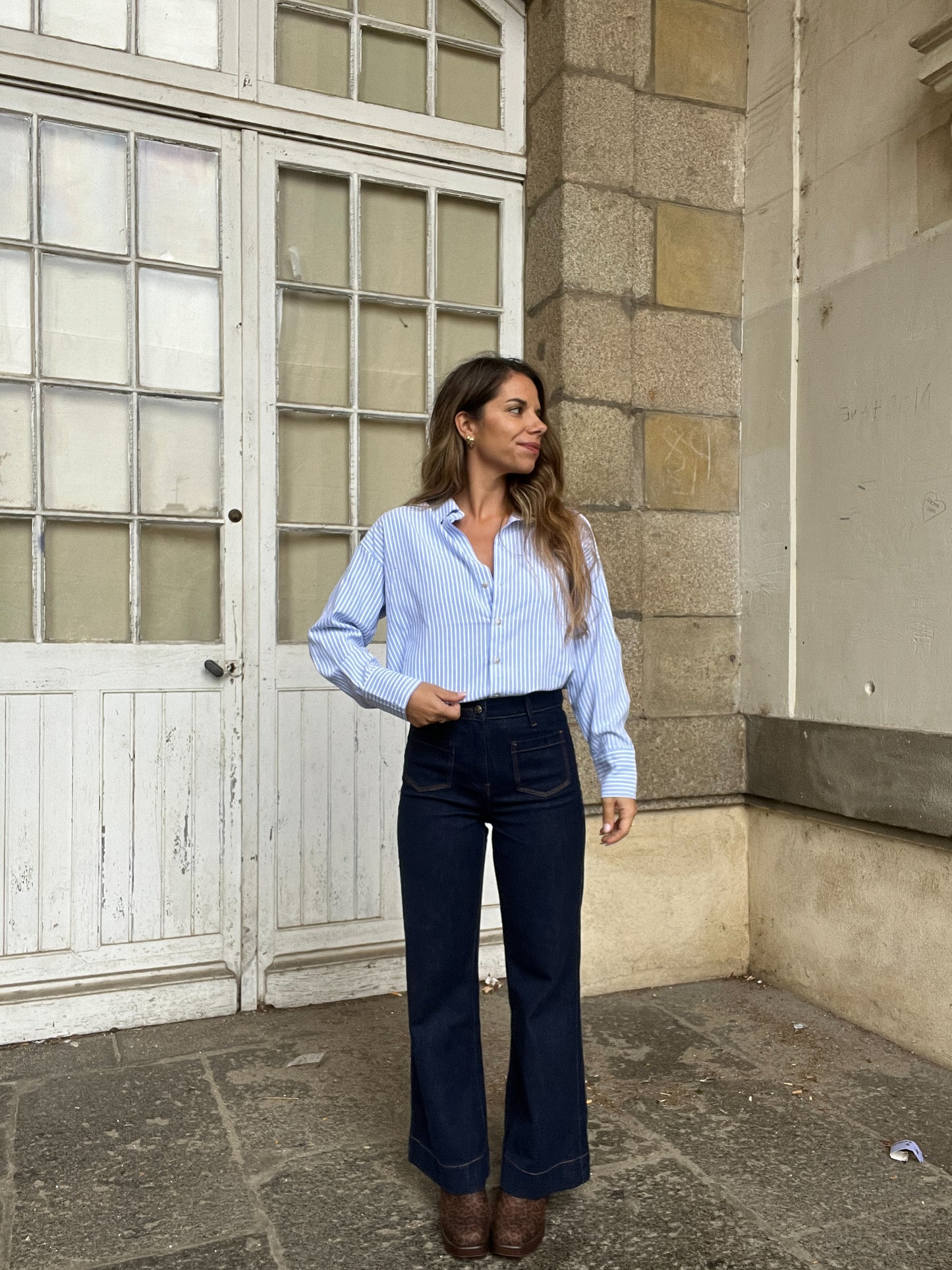Chemise à rayures Soline