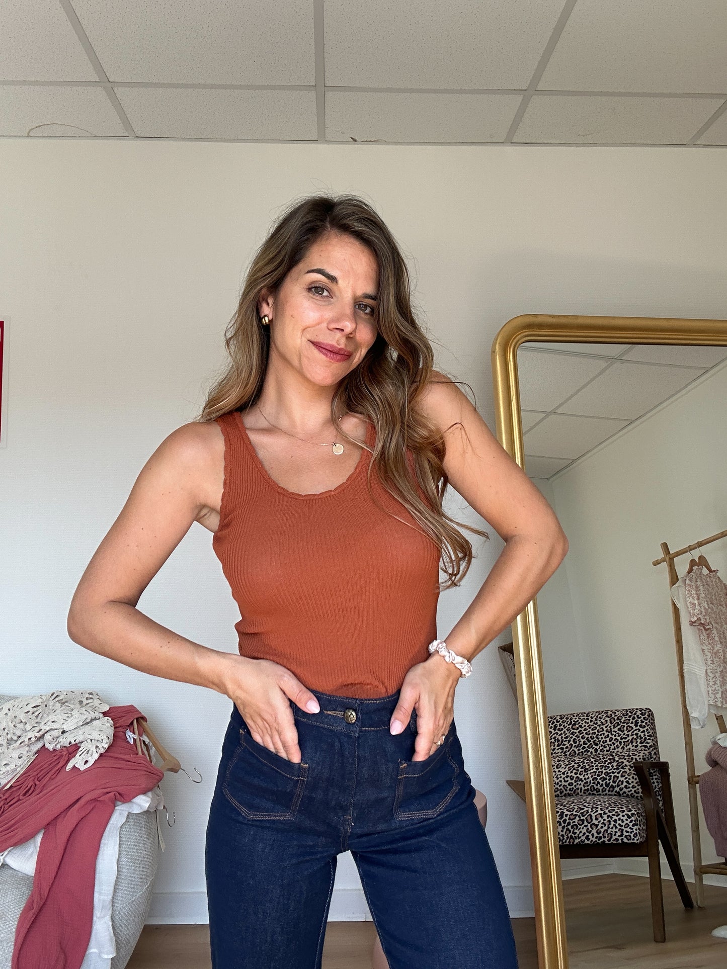 Top Emma Terracotta