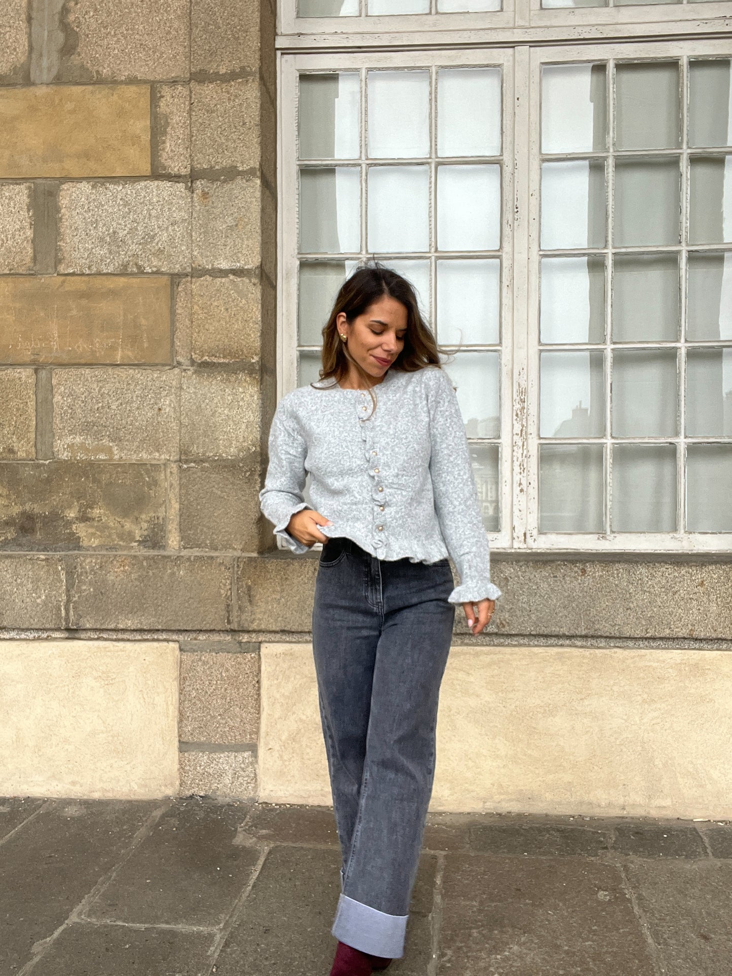 Cardigan Maxine gris