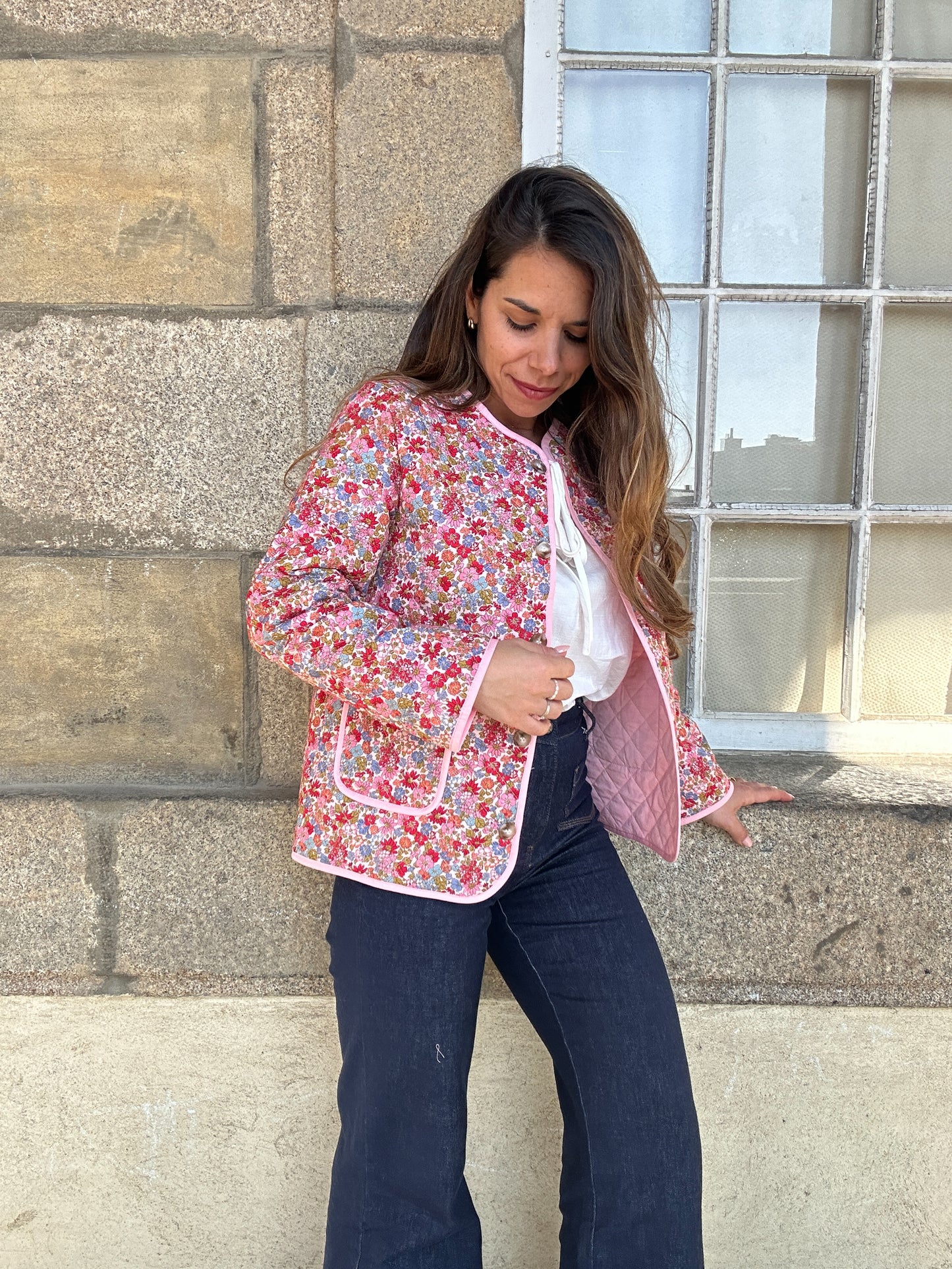 Veste matelassée liberty Vera