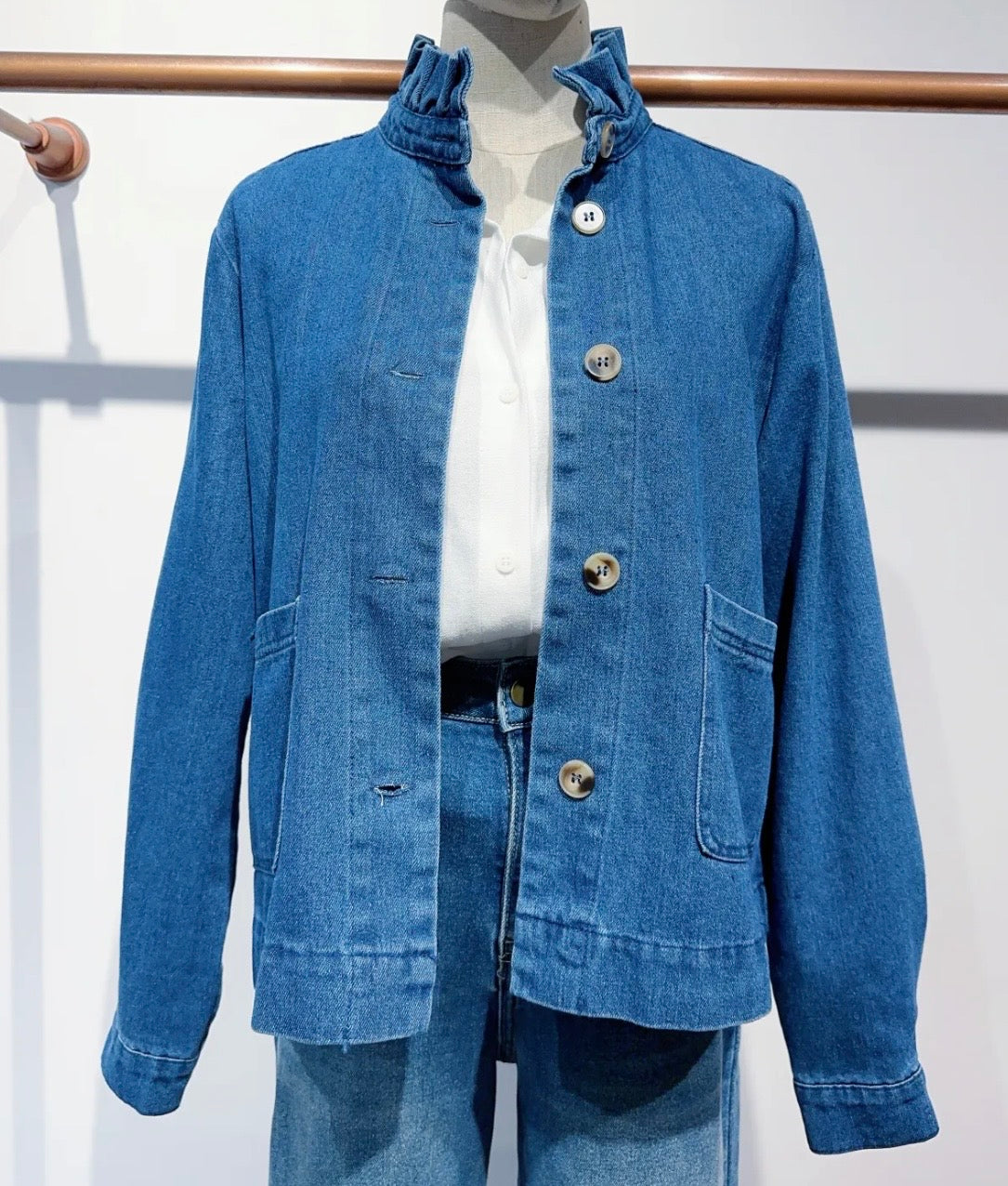 Veste en jean Isaure