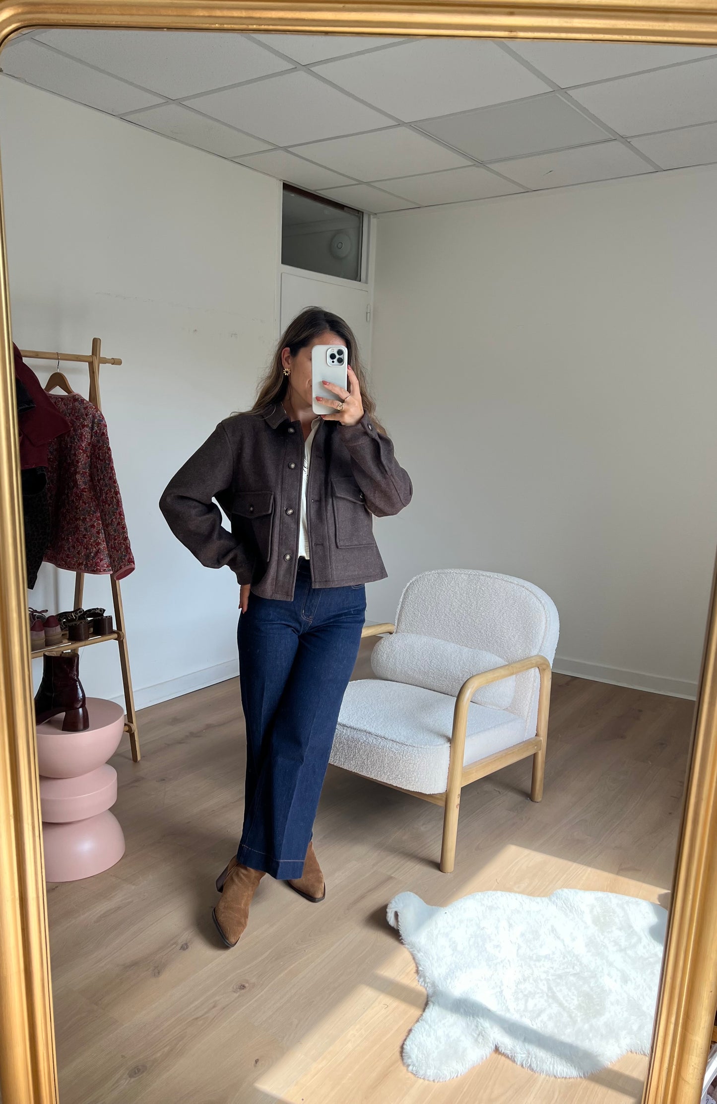 Veste chaude Max chocolat