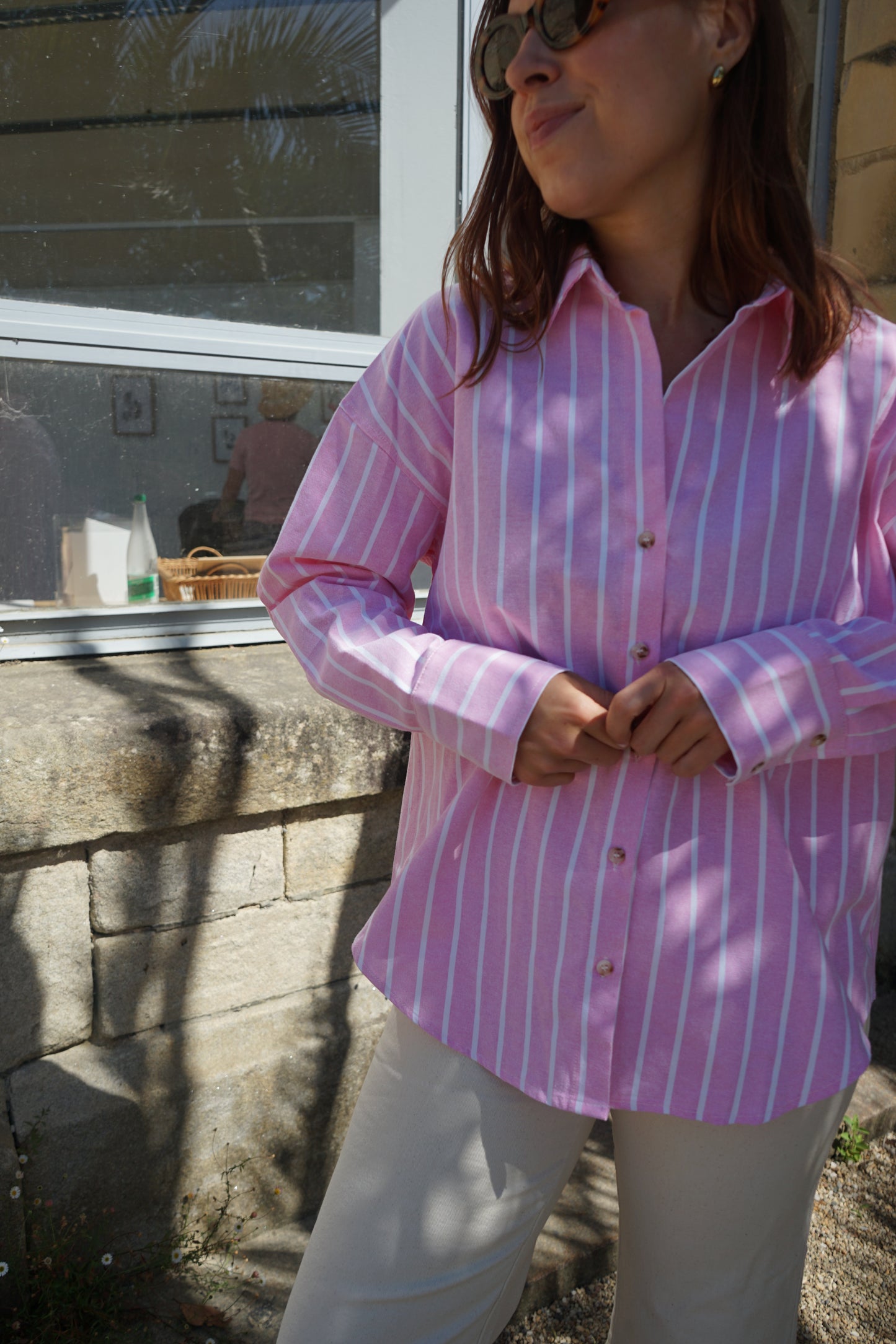 Chemise à rayures Auriane