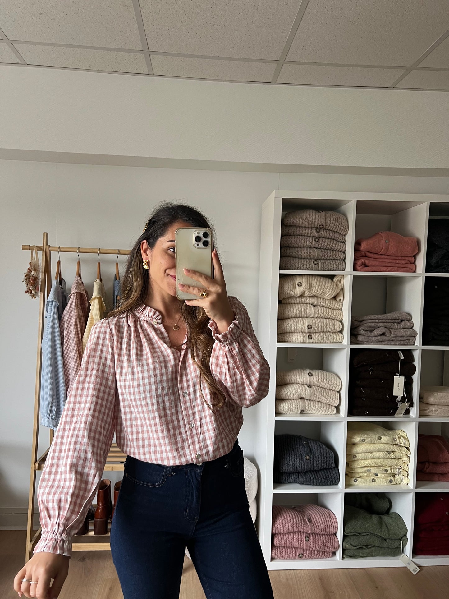 Blouse vichy Sixtine