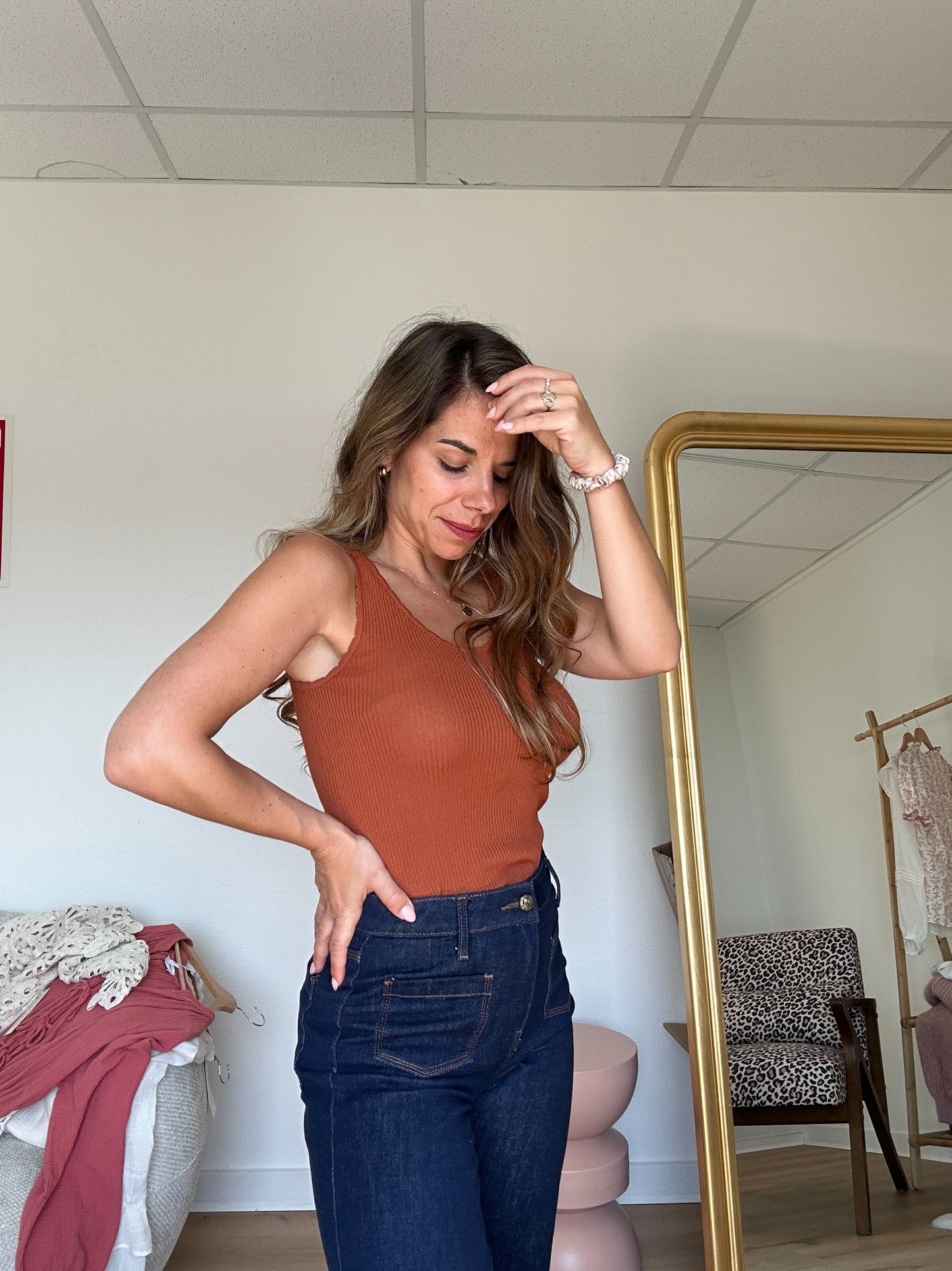 Top Emma Terracotta