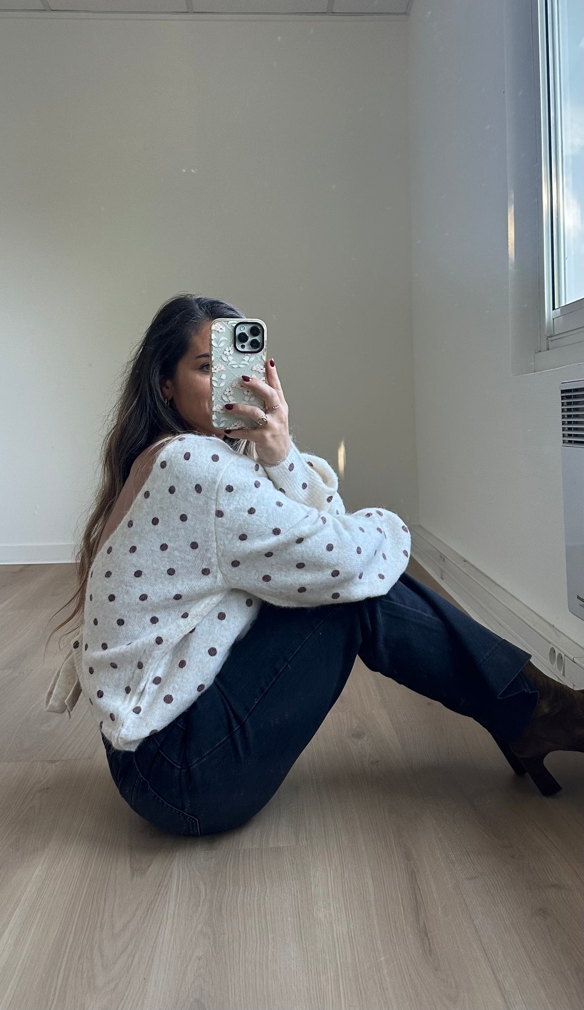 Pull à pois Isadora