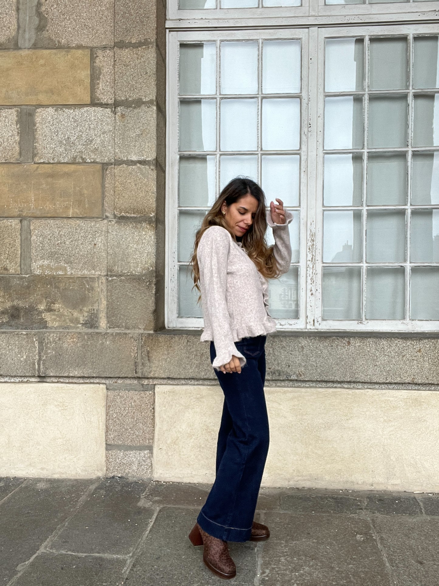 Cardigan Maxine taupe