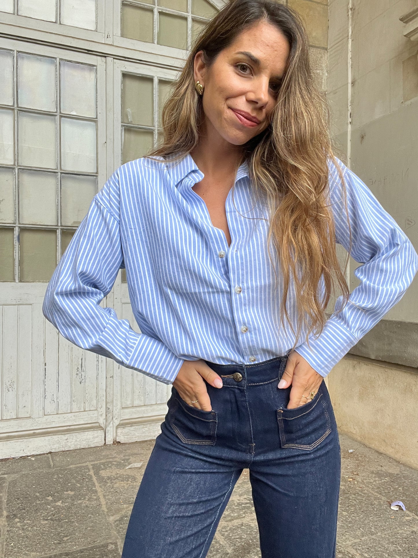 Chemise à rayures Soline