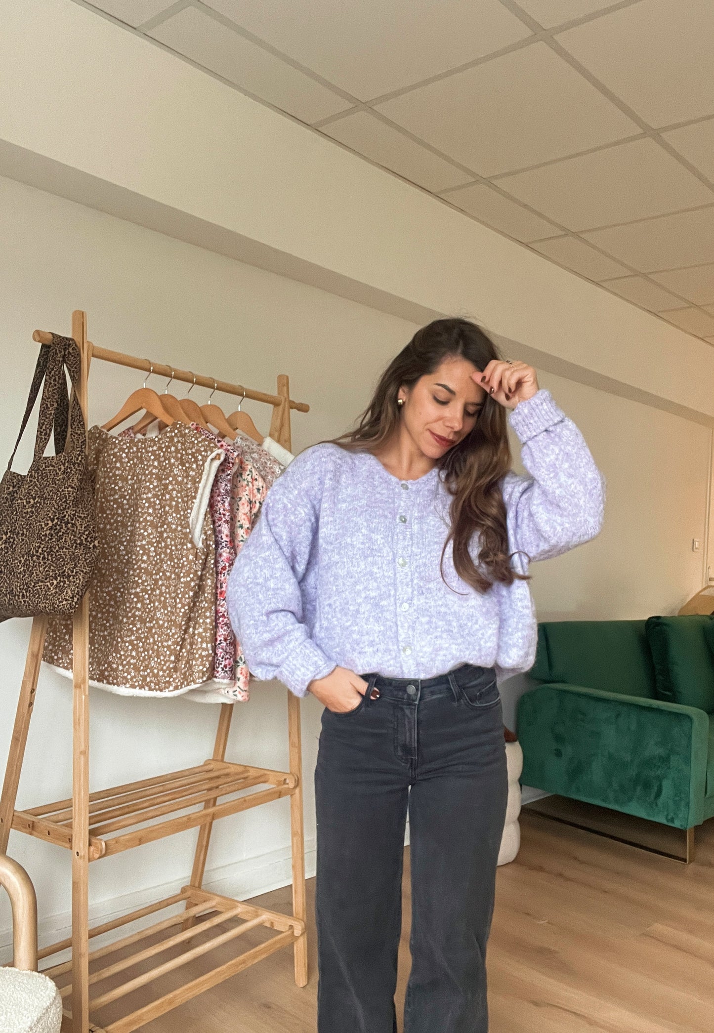 Cardigan Charlie Lila