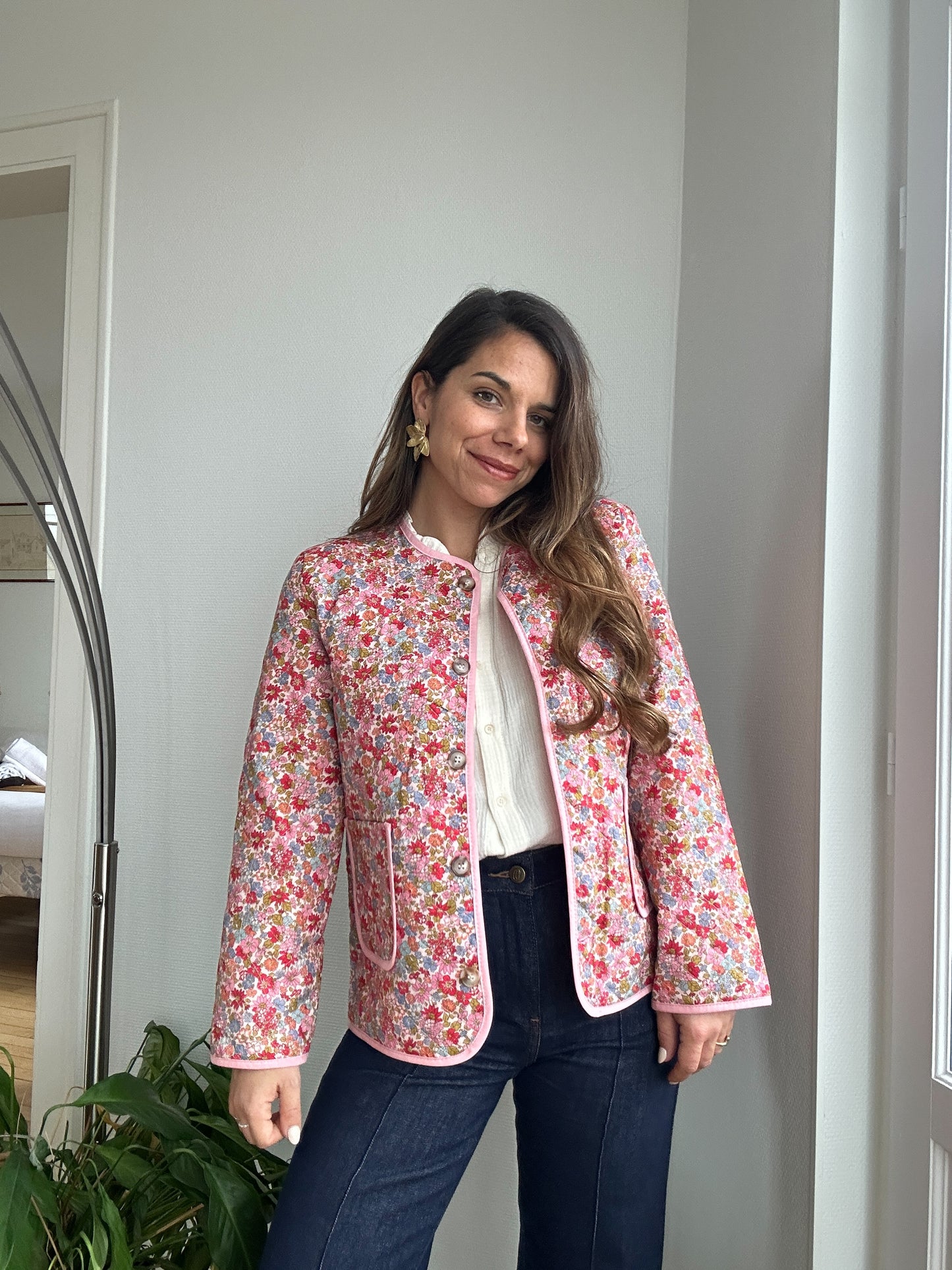 Veste matelassée liberty Vera
