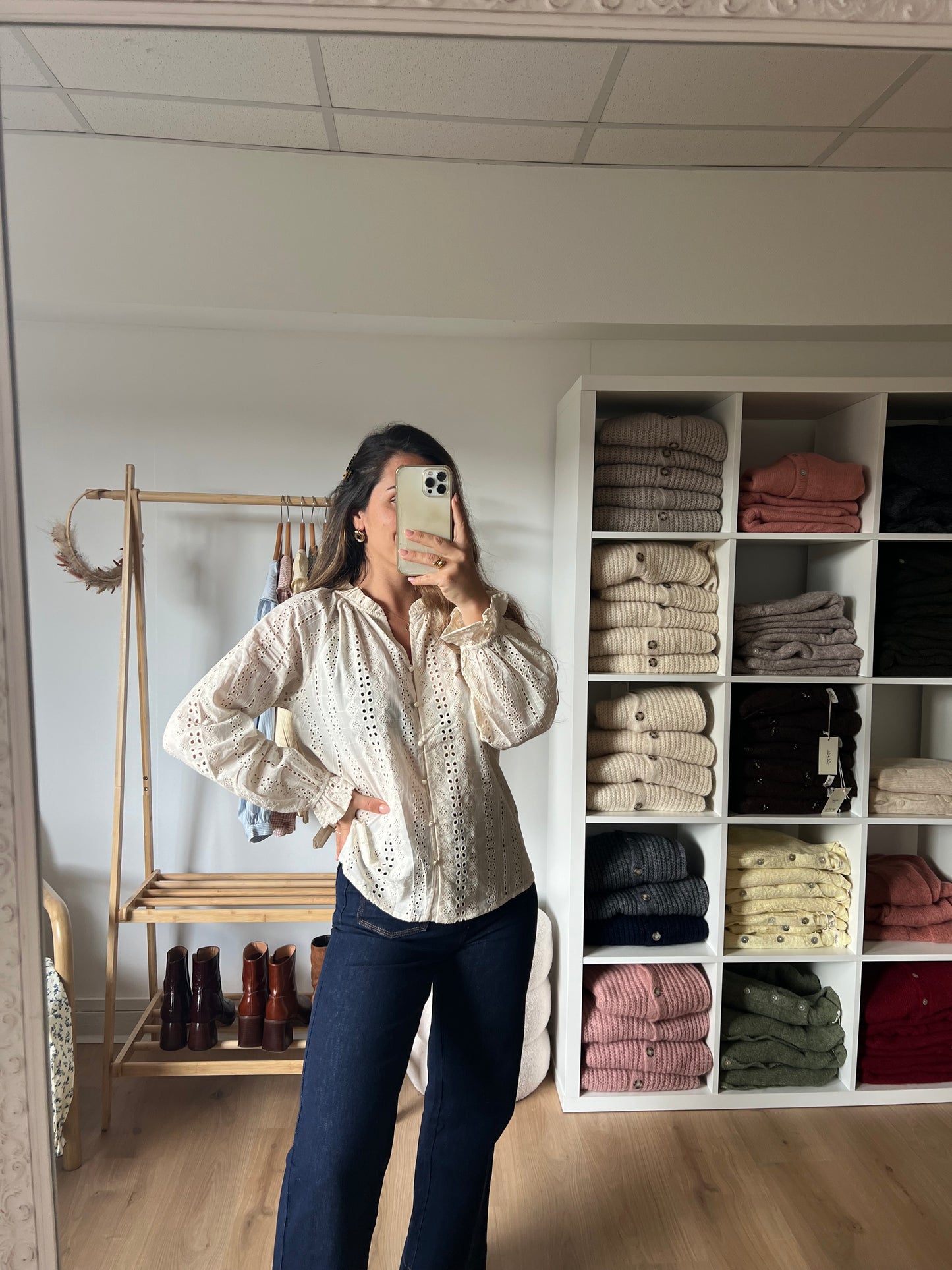 Blouse brodée Pénélope