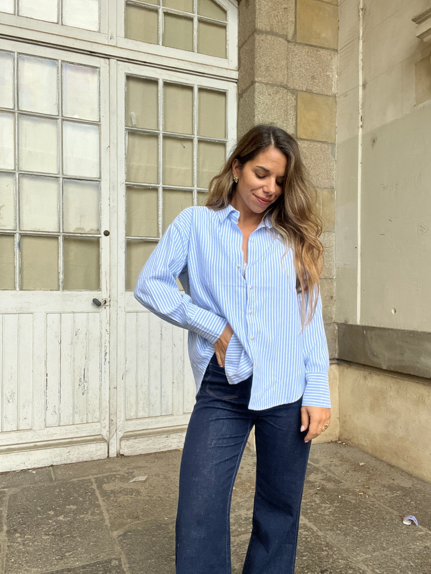 Chemise à rayures Soline