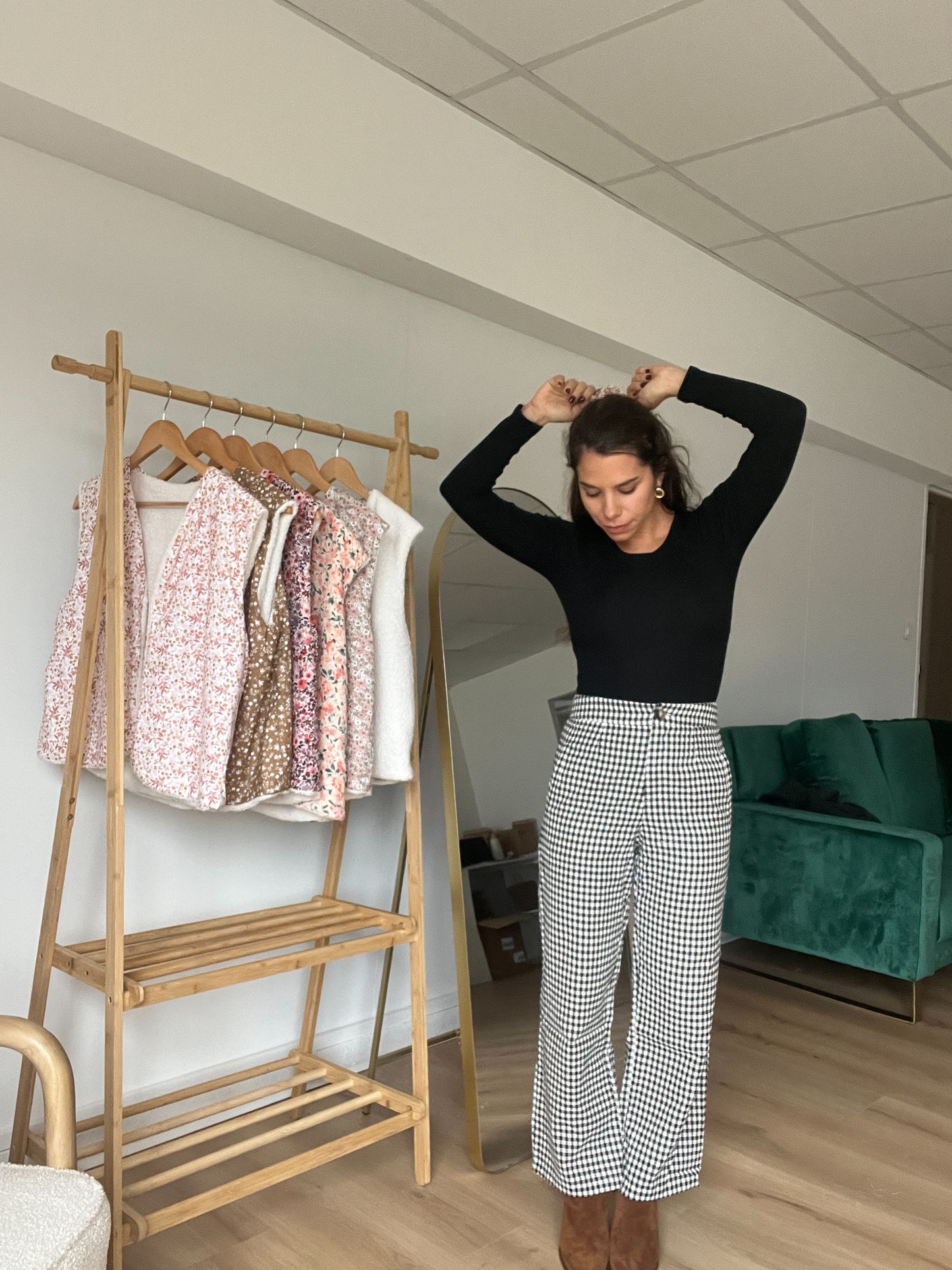 Pantalon Vichy Colette