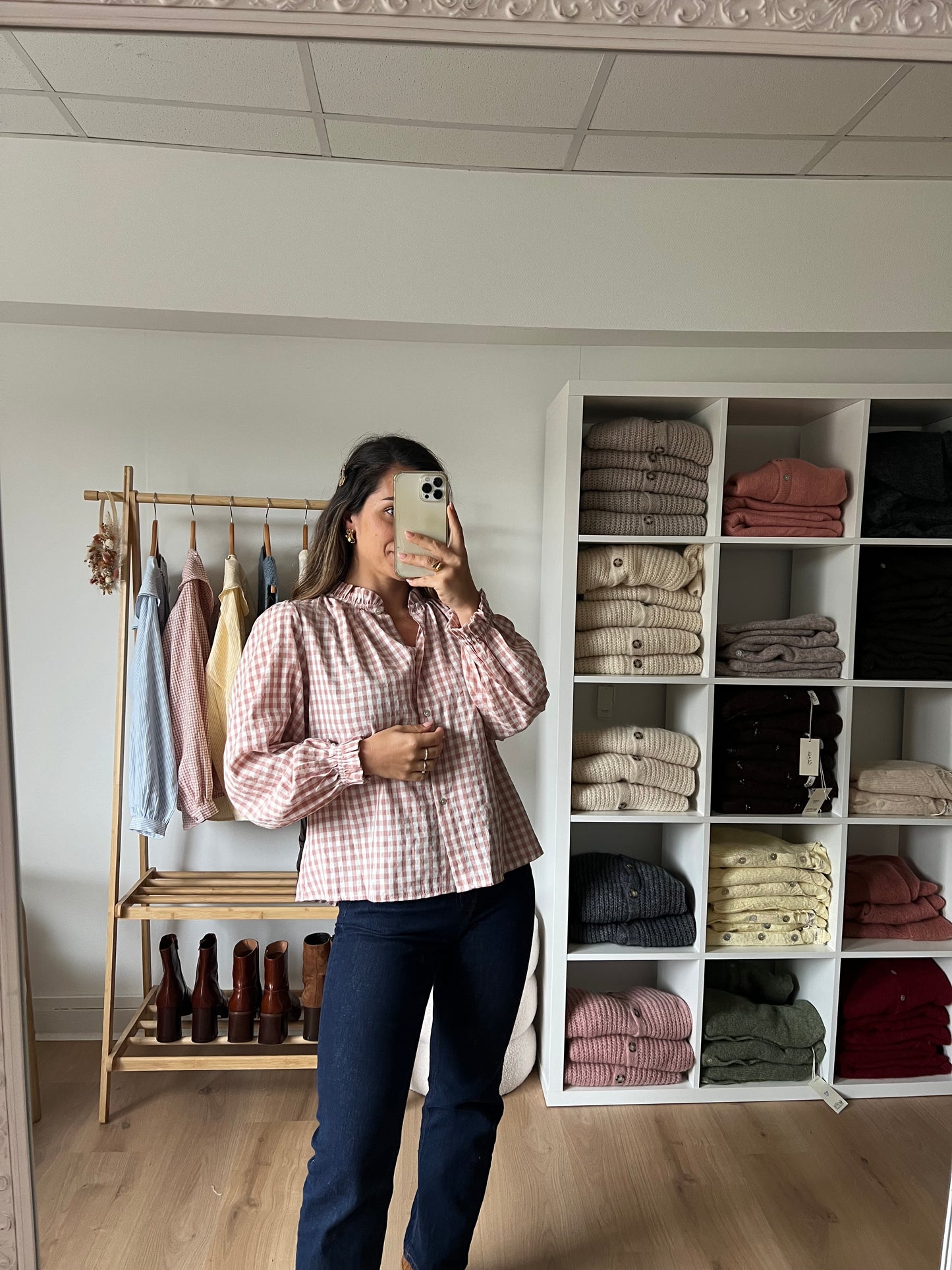 Blouse vichy Sixtine