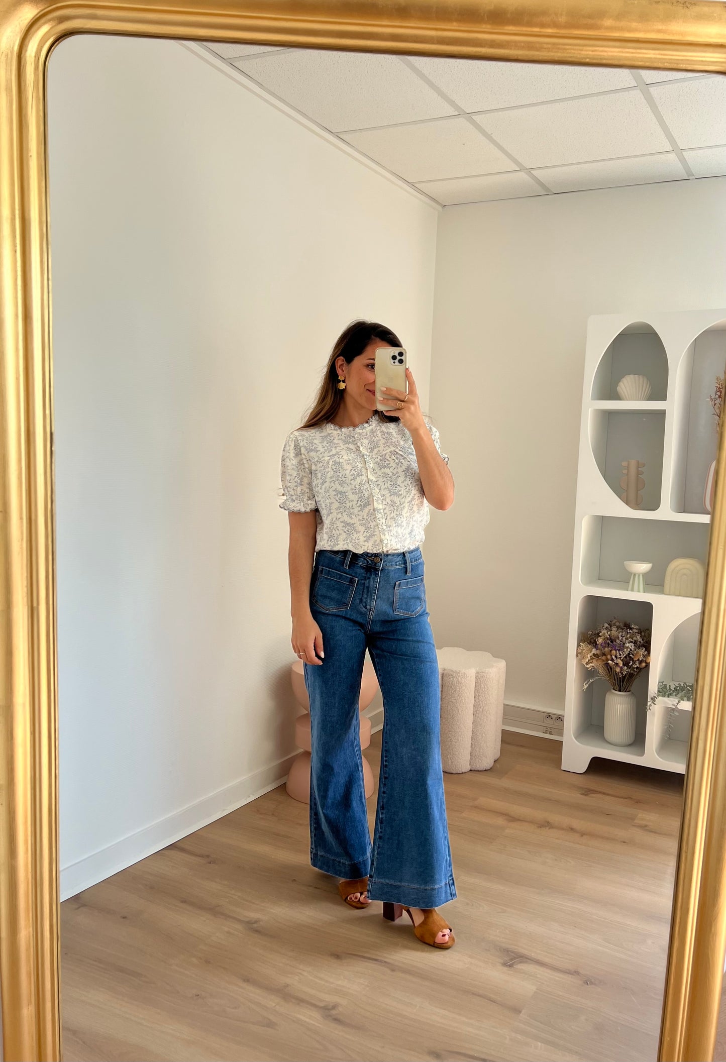 Jean Gasparette denim foncé