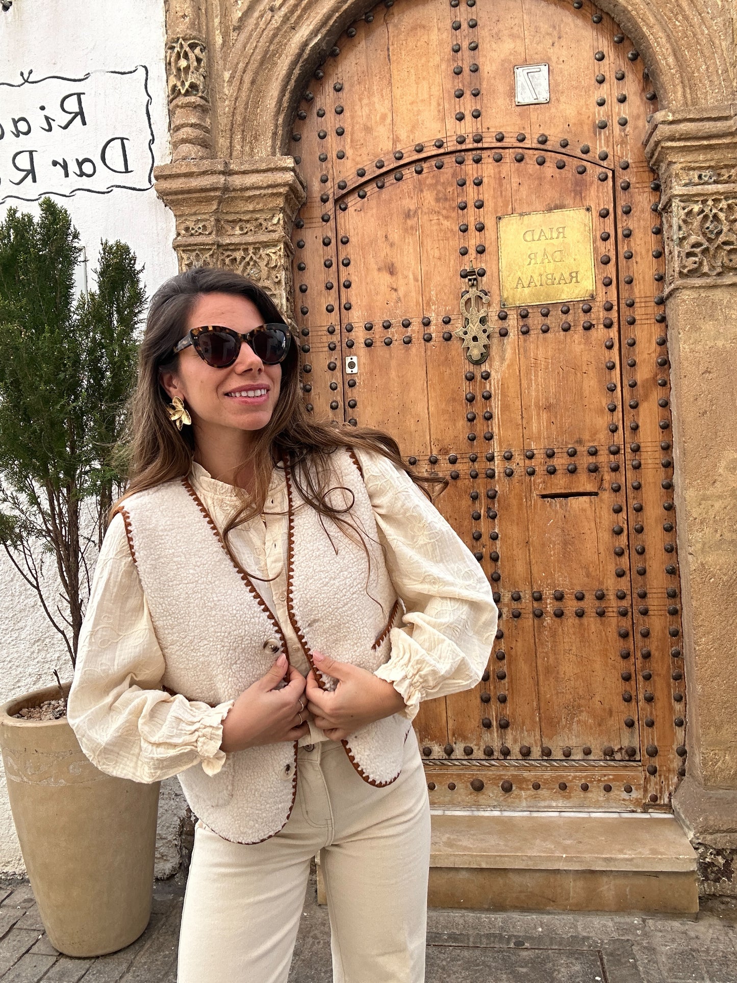 Blouse écrue Chloé